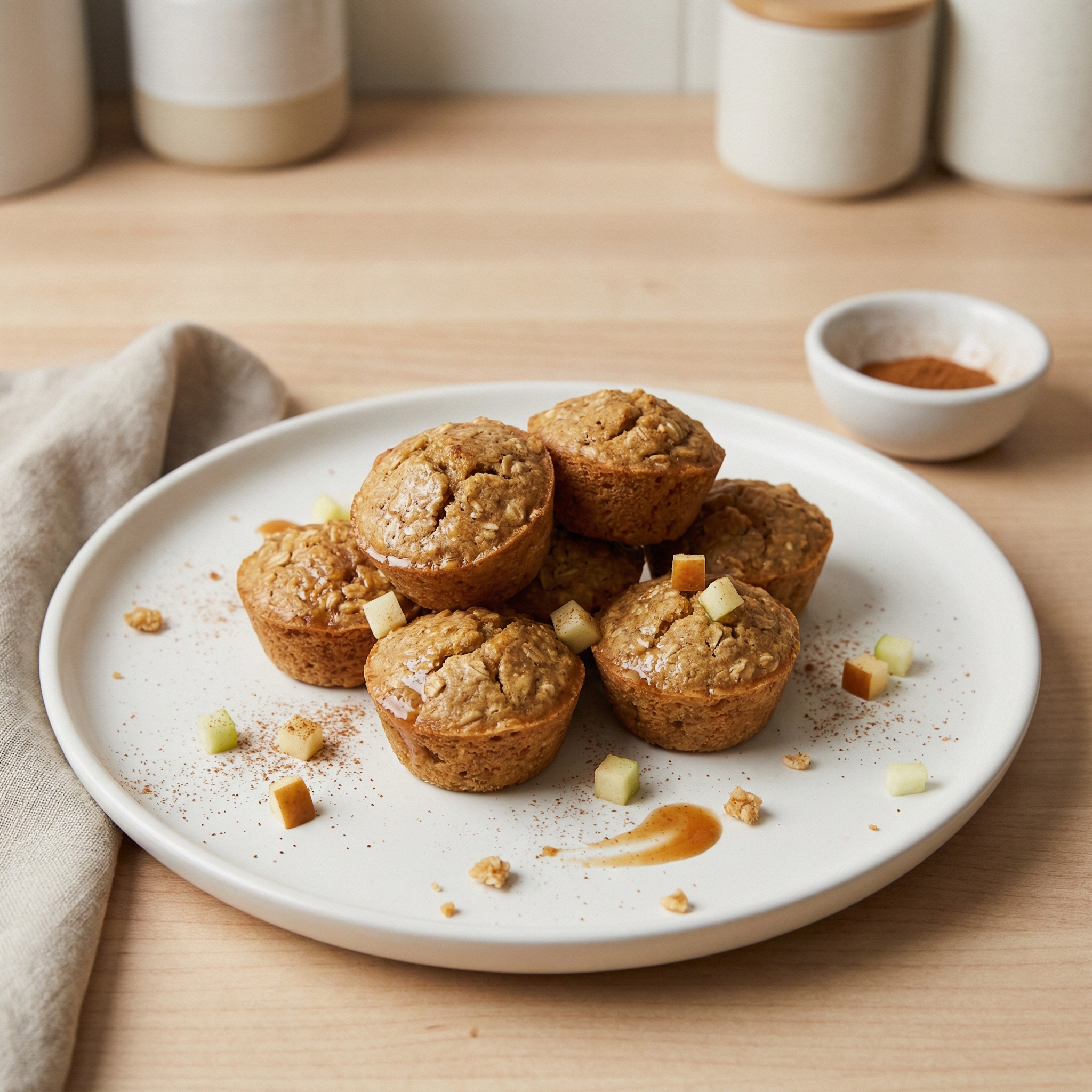Oatmeal Applesauce Bites