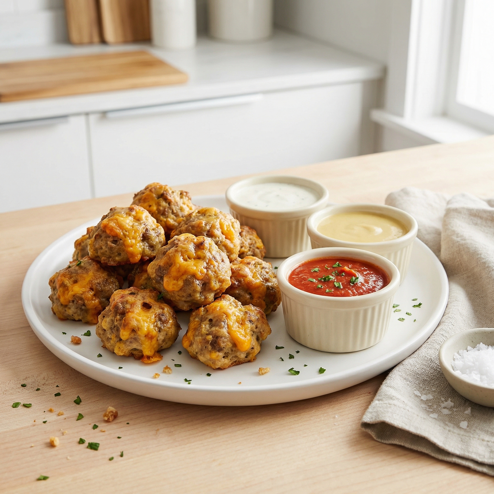 3-Ingredient Sausage Balls