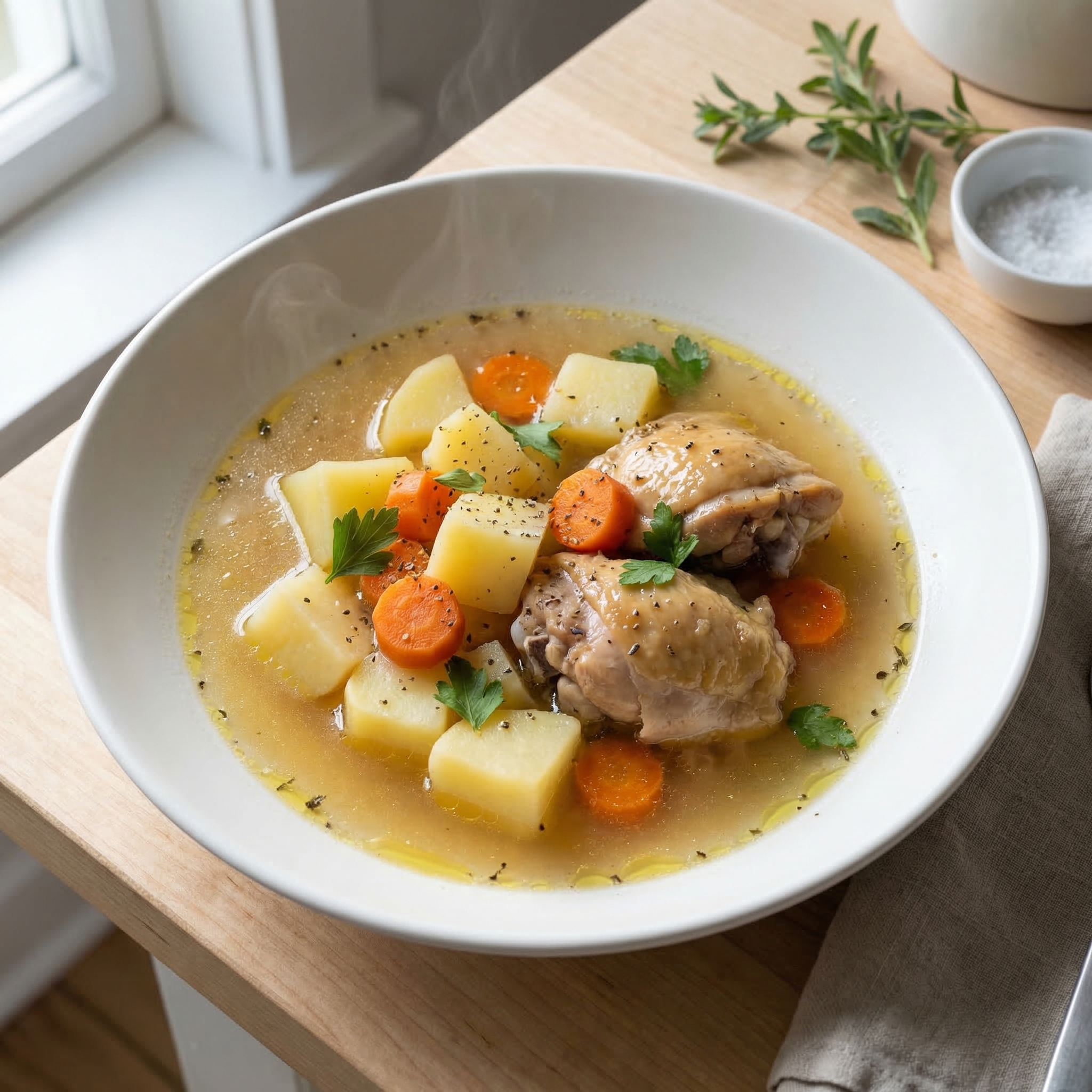 Chicken Stew 'Fricot'