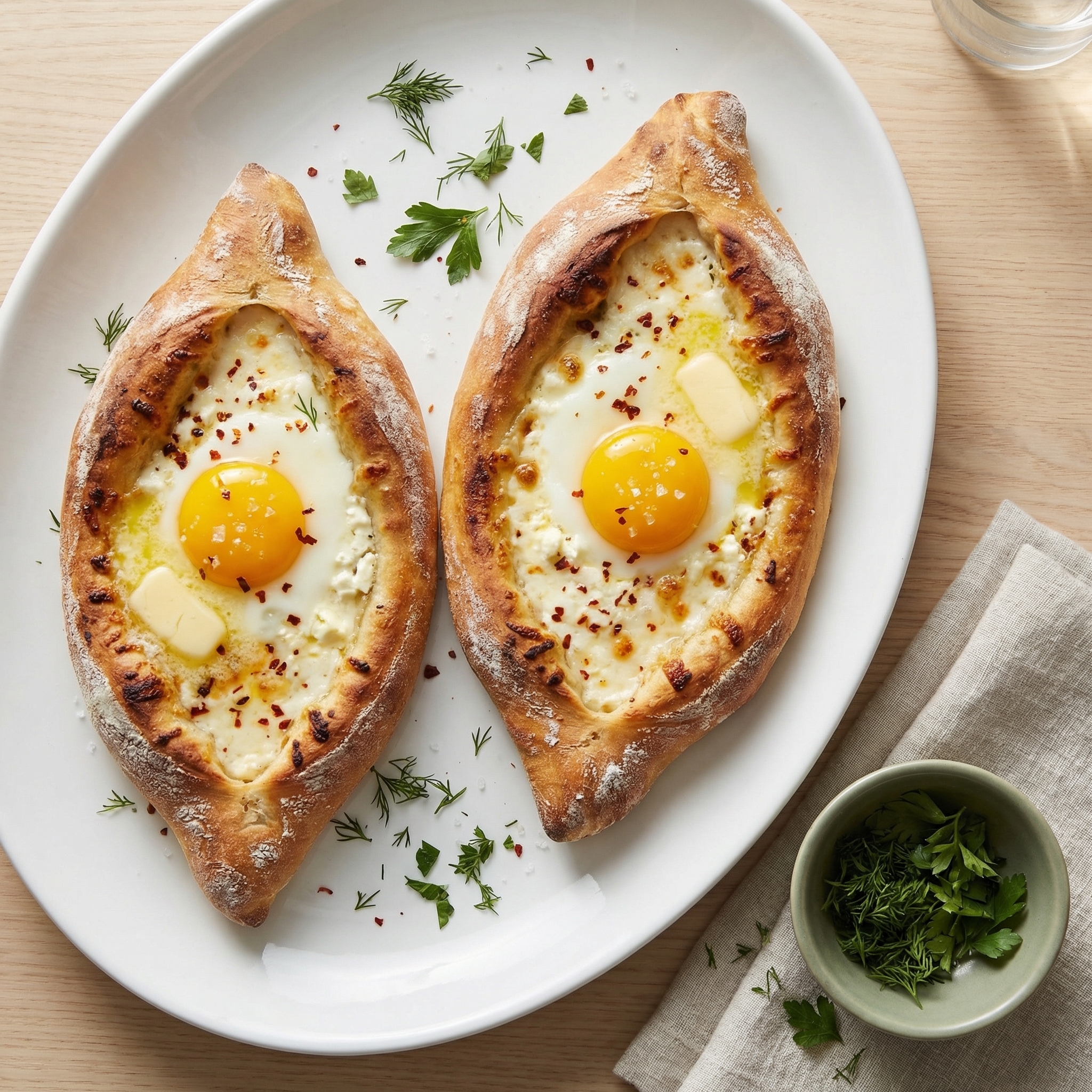 Khachapuri (Georgian Cheese Bread)