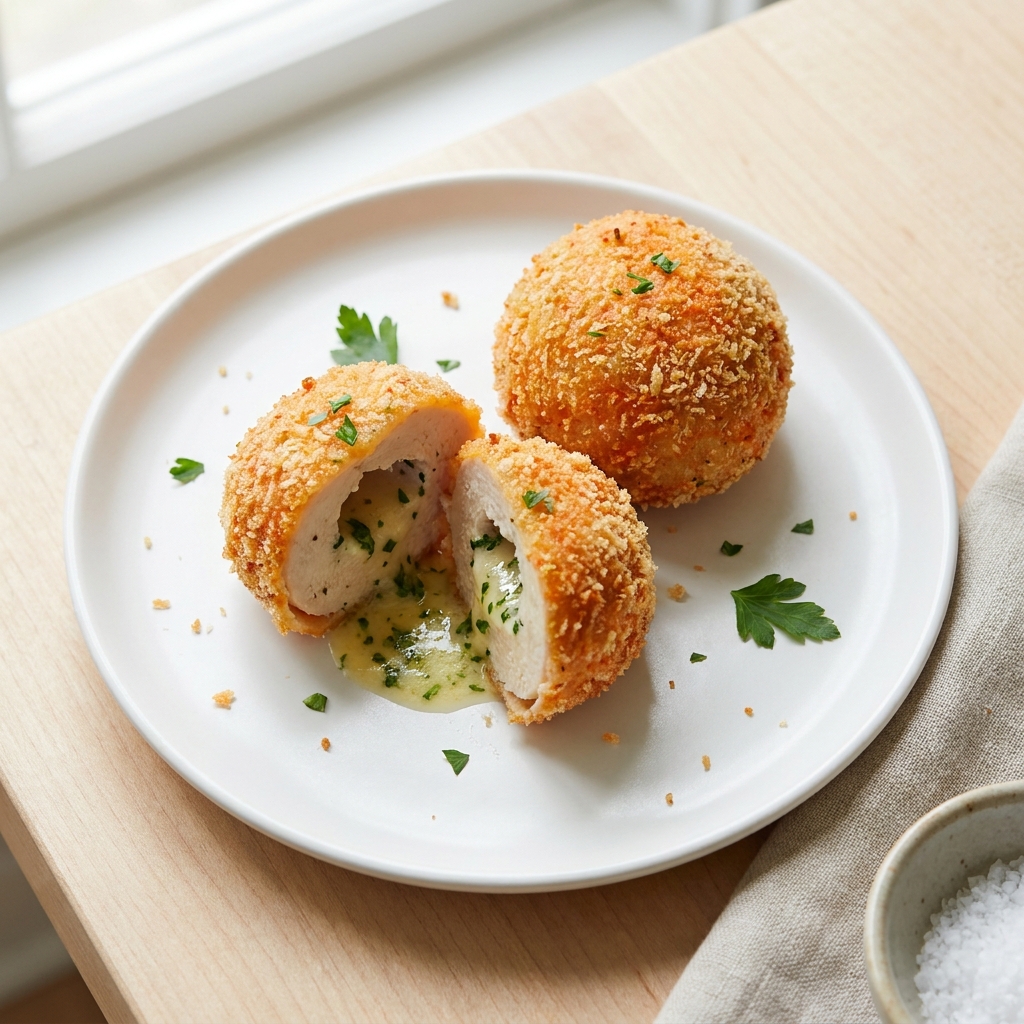 Air-Fried Chicken Kiev