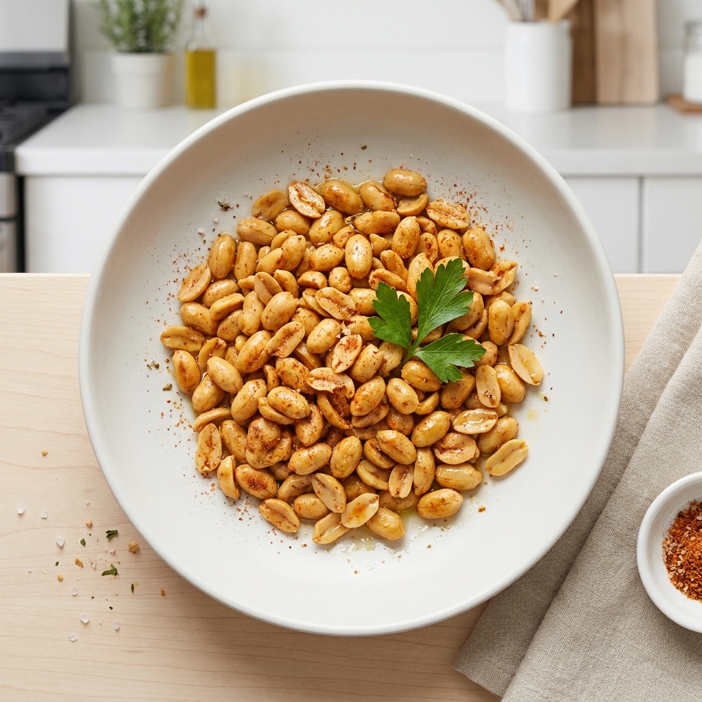Air-Fried Chili Old Bay Peanuts
