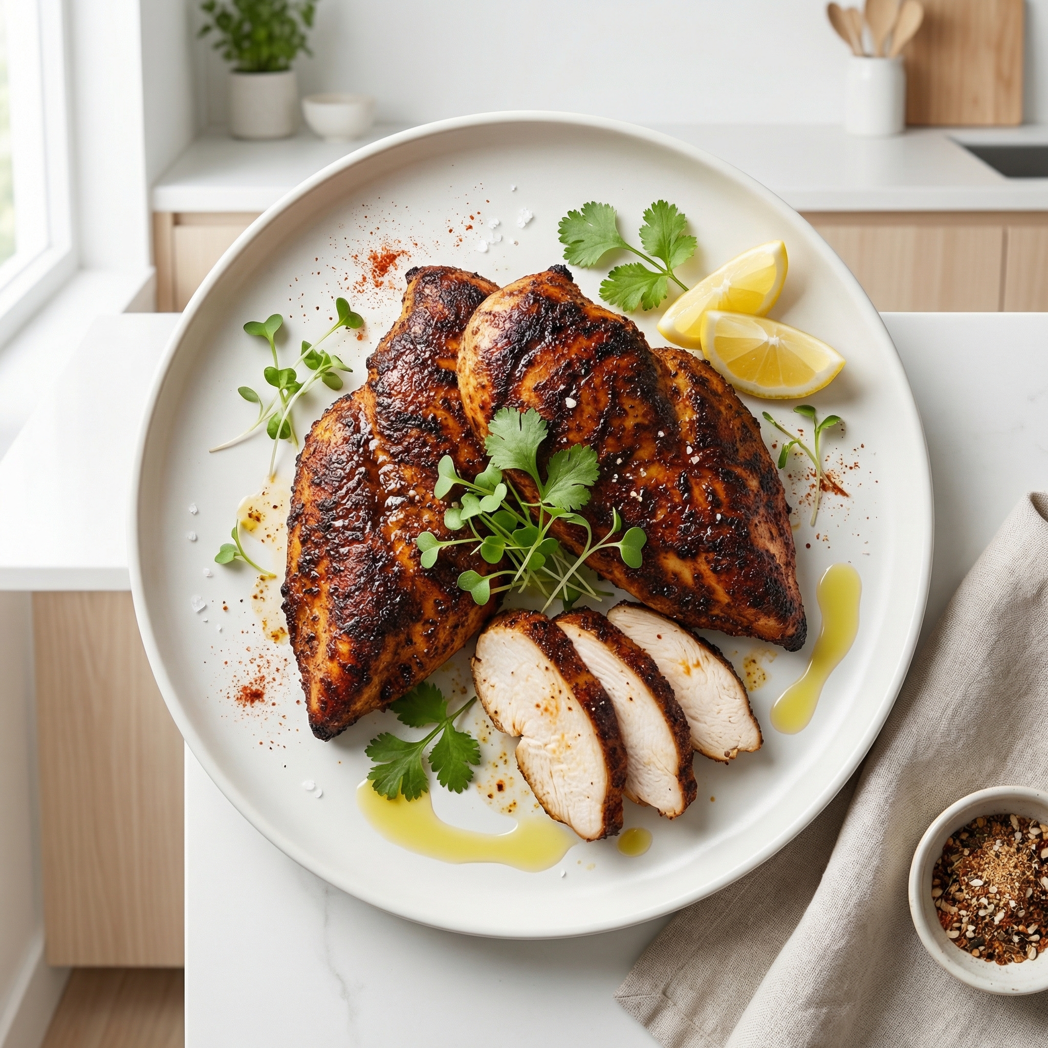 Air Fryer Blackened Chicken Breast Fillets