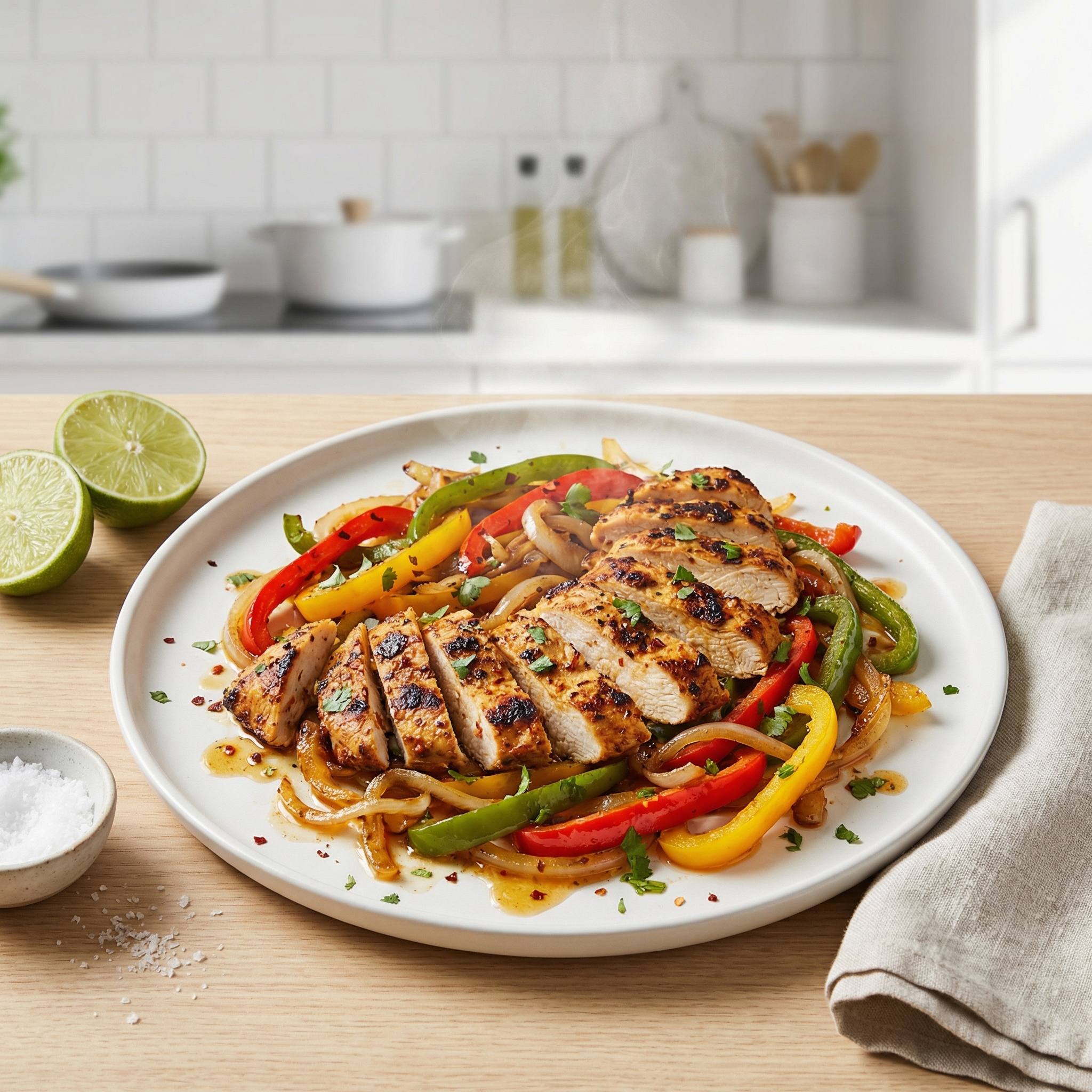 Air Fryer Chicken Fajitas