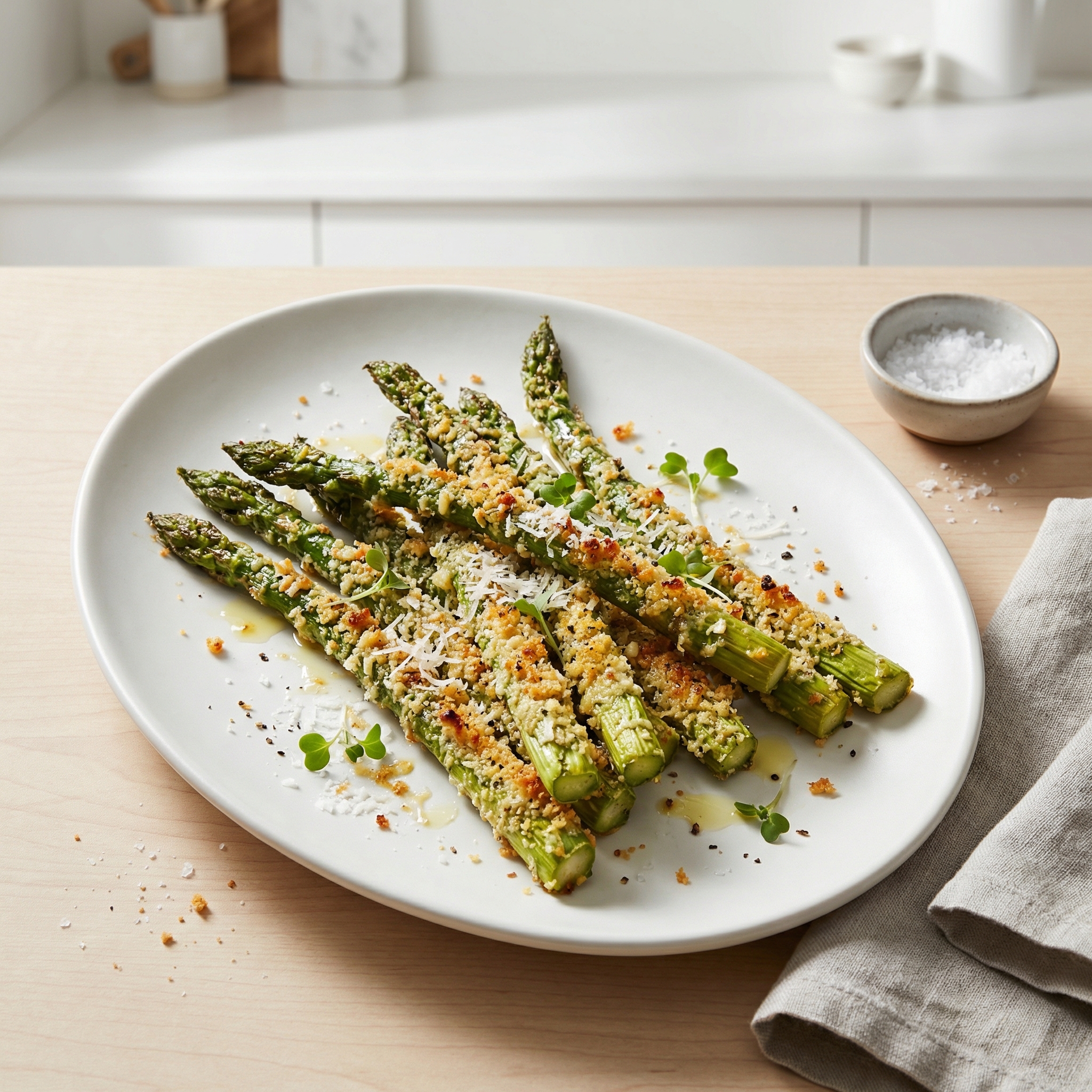 Air Fryer Roasted Asparagus