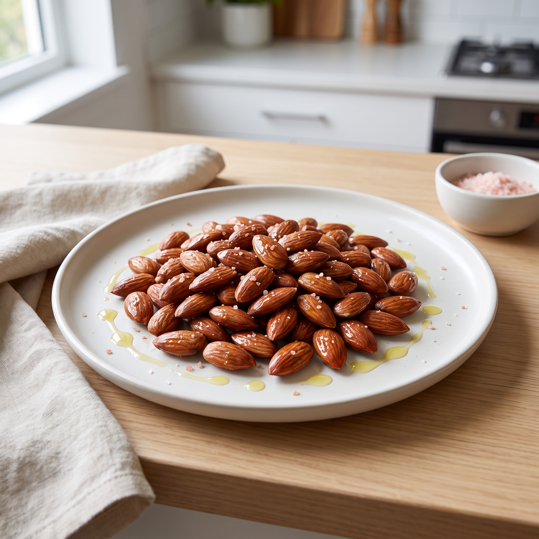Air Fryer Toasted Almonds
