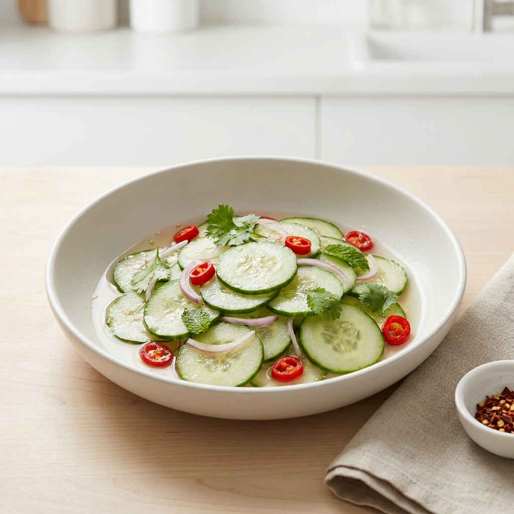 Ajad (Authentic Thai Cucumber Salad)
