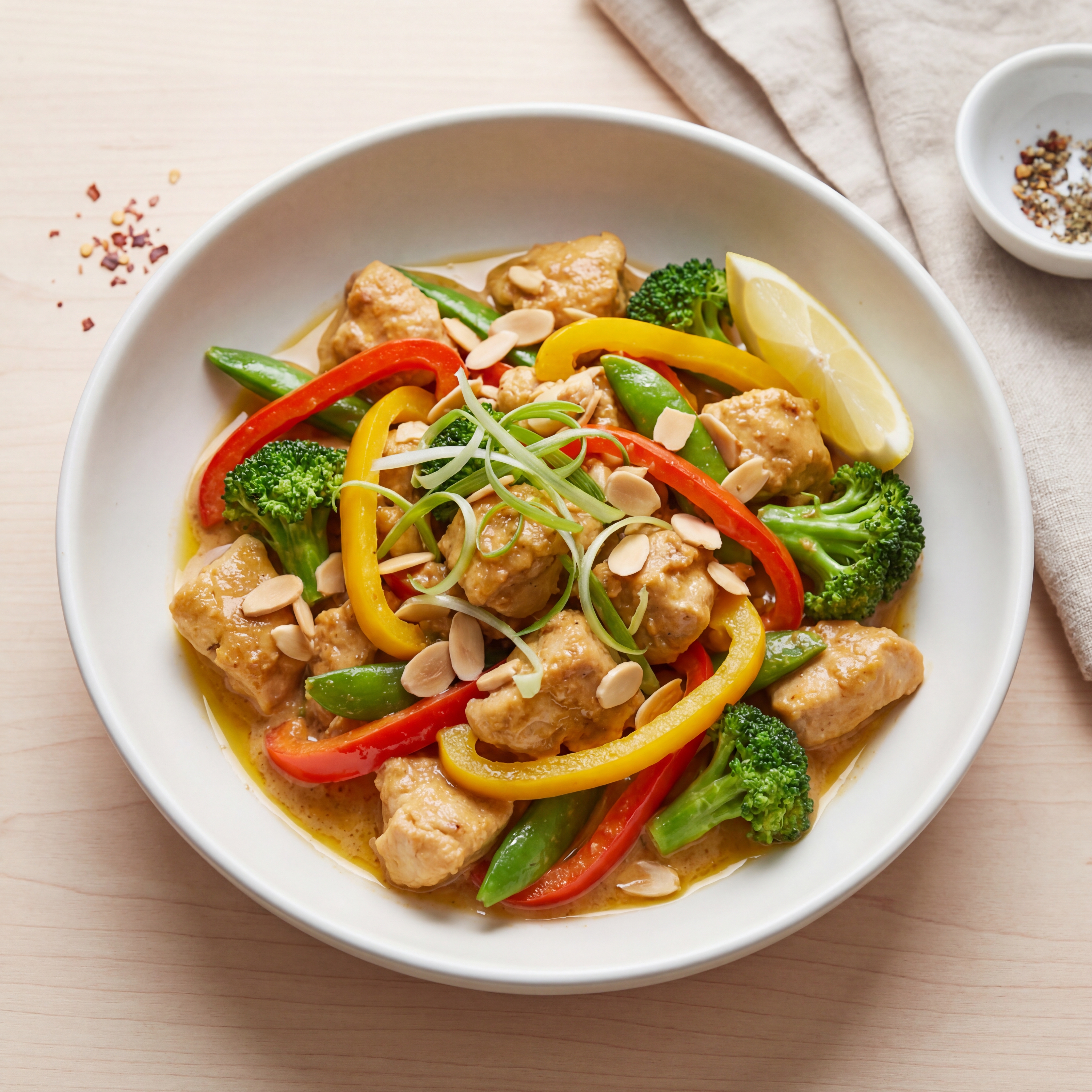 Almond Chicken Stir Fry