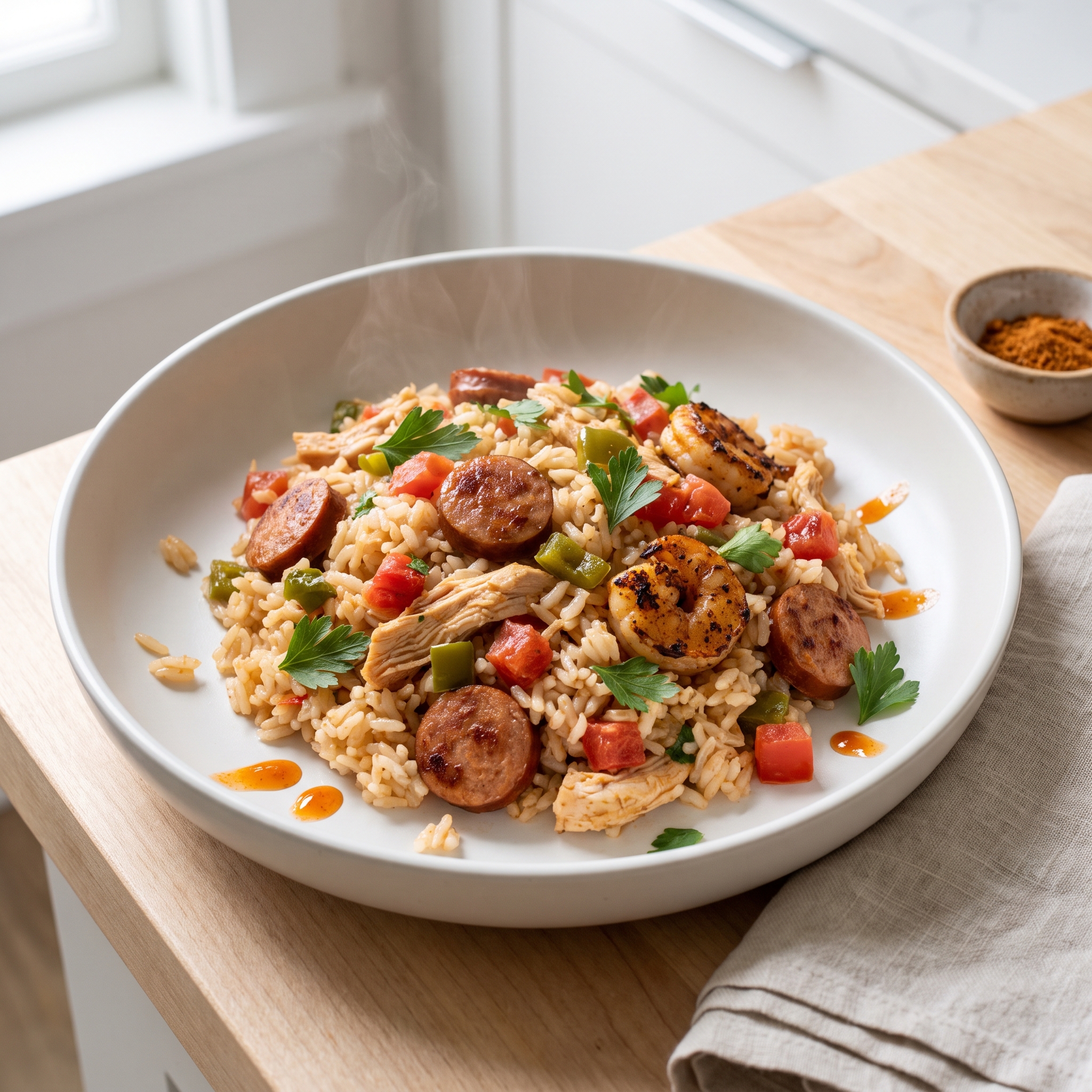 Amped-Up Zatarain's Jambalaya
