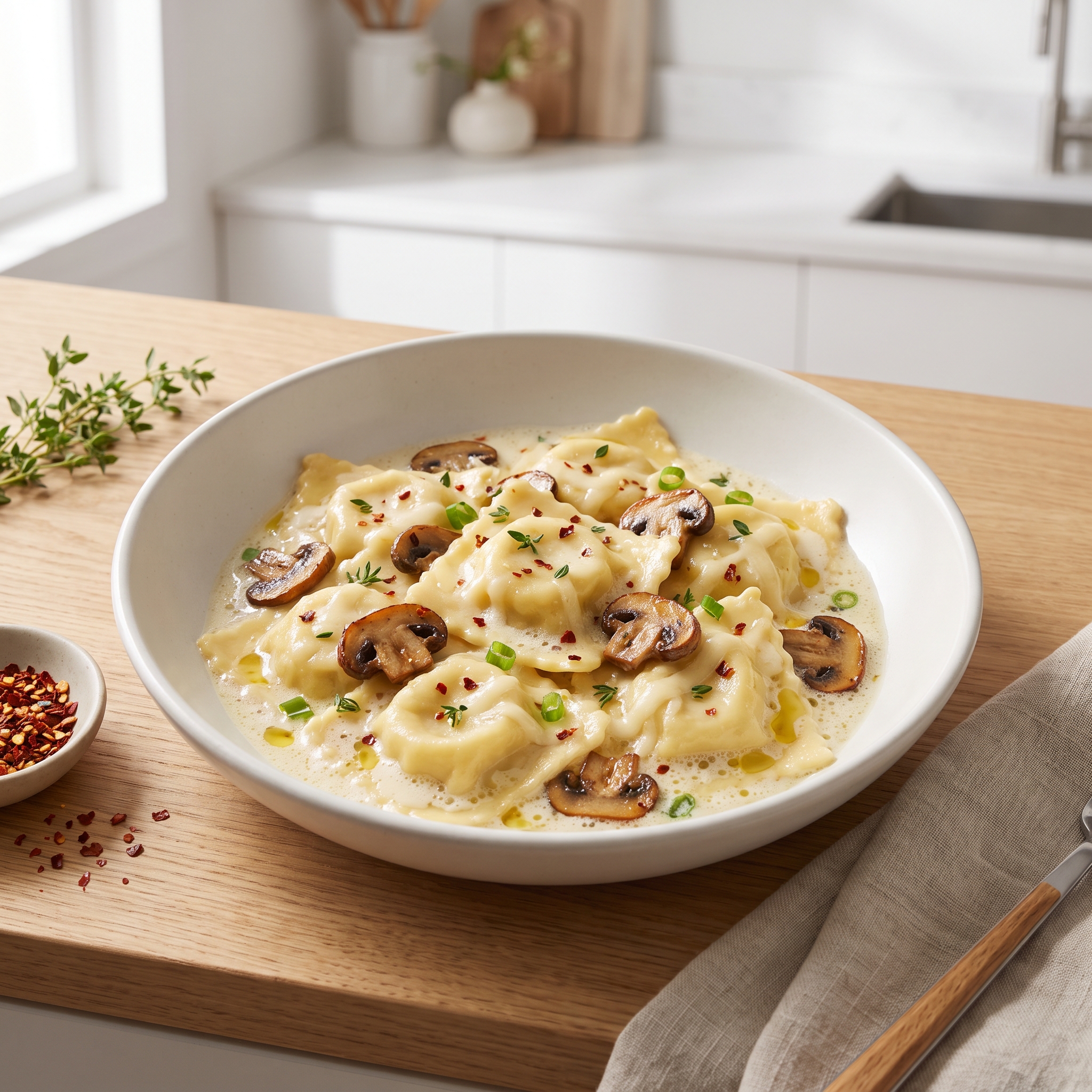 Angel's Mushroom Alfredo Cheese Ravioli