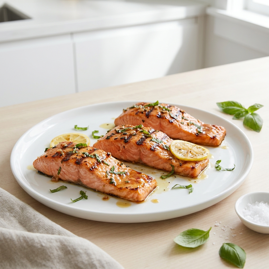 Anne's Fantastic Foil-Grilled Salmon