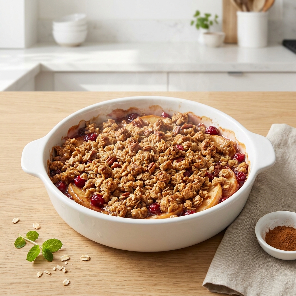 Apple-Cranberry Crisp