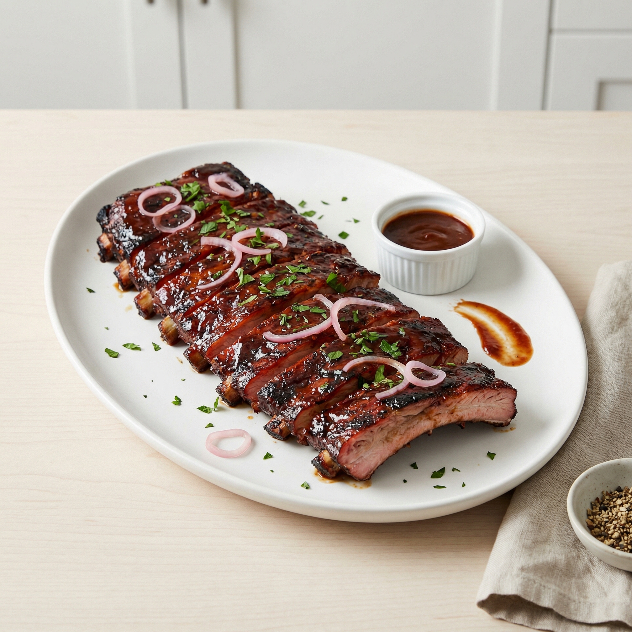 Apple Butter BBQ Ribs