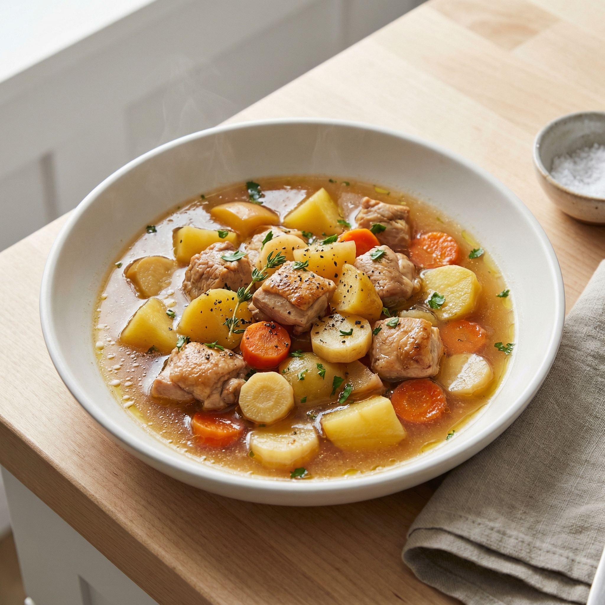 Weeknight Chicken and Apple Stew