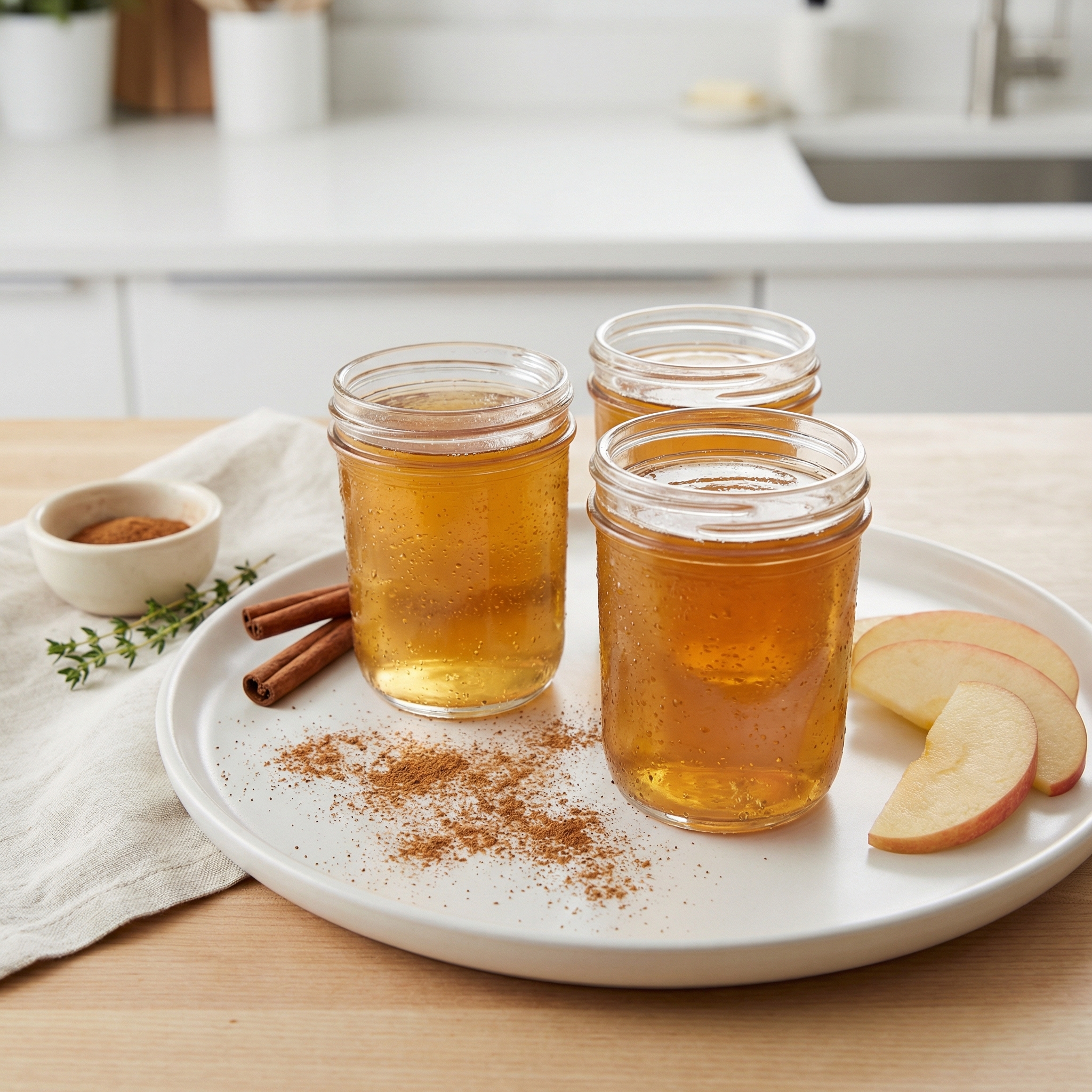 Cinnamon-Spiced Apple Pie Moonshine Liqueur