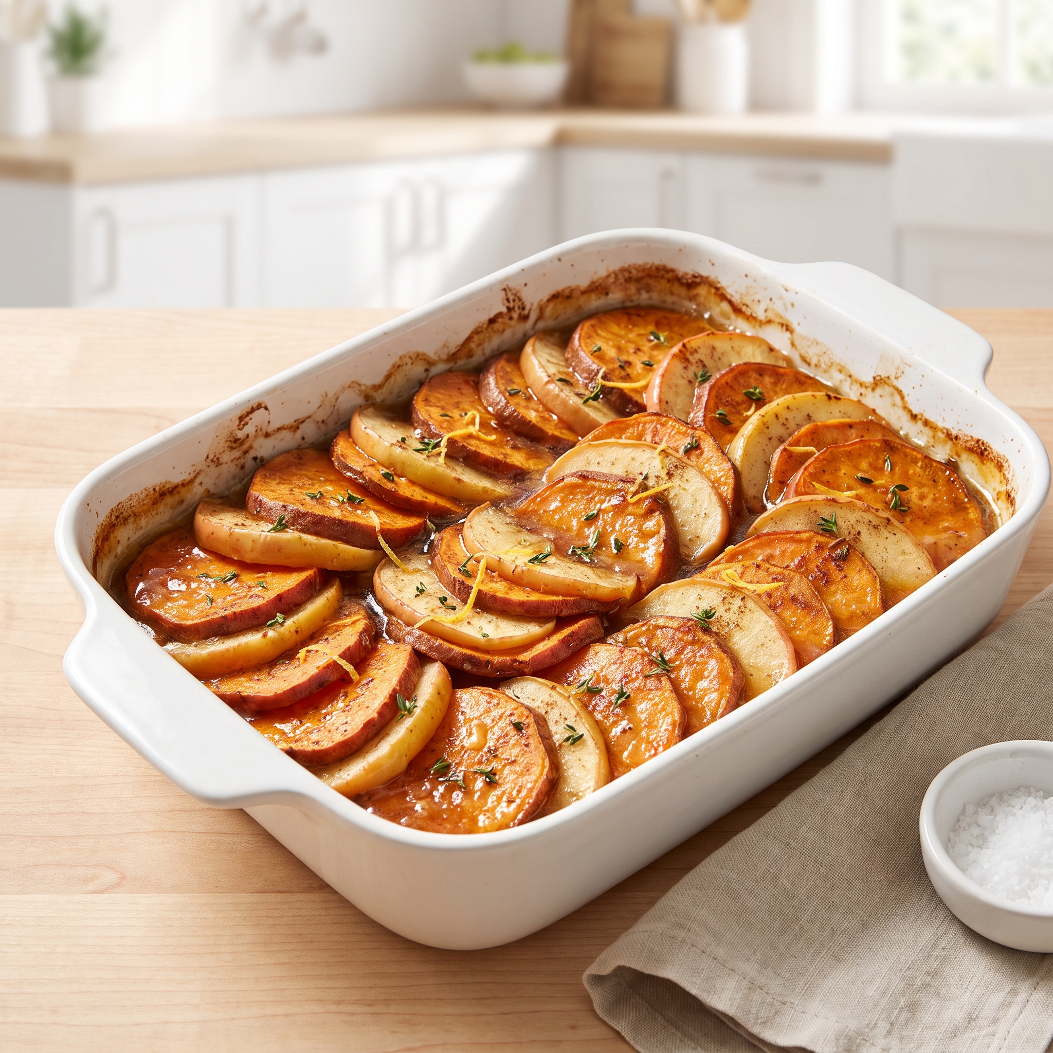 Apple and Yam Baked Casserole