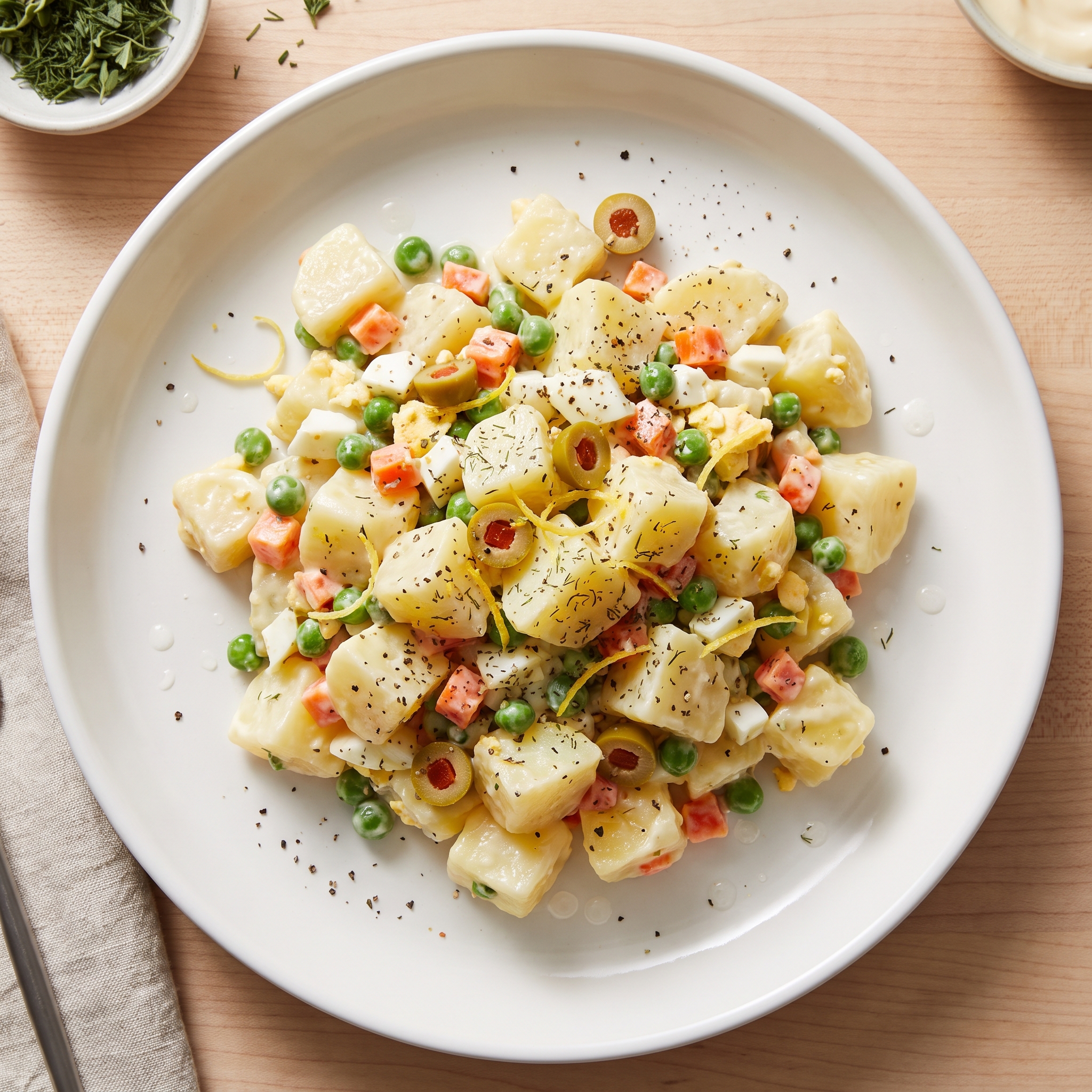Argentinian-Style Ensalada Rusa (Potato Salad)