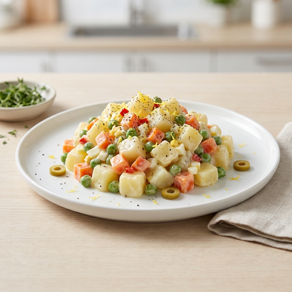 Argentinian-Style Ensalada Rusa (Potato Salad)