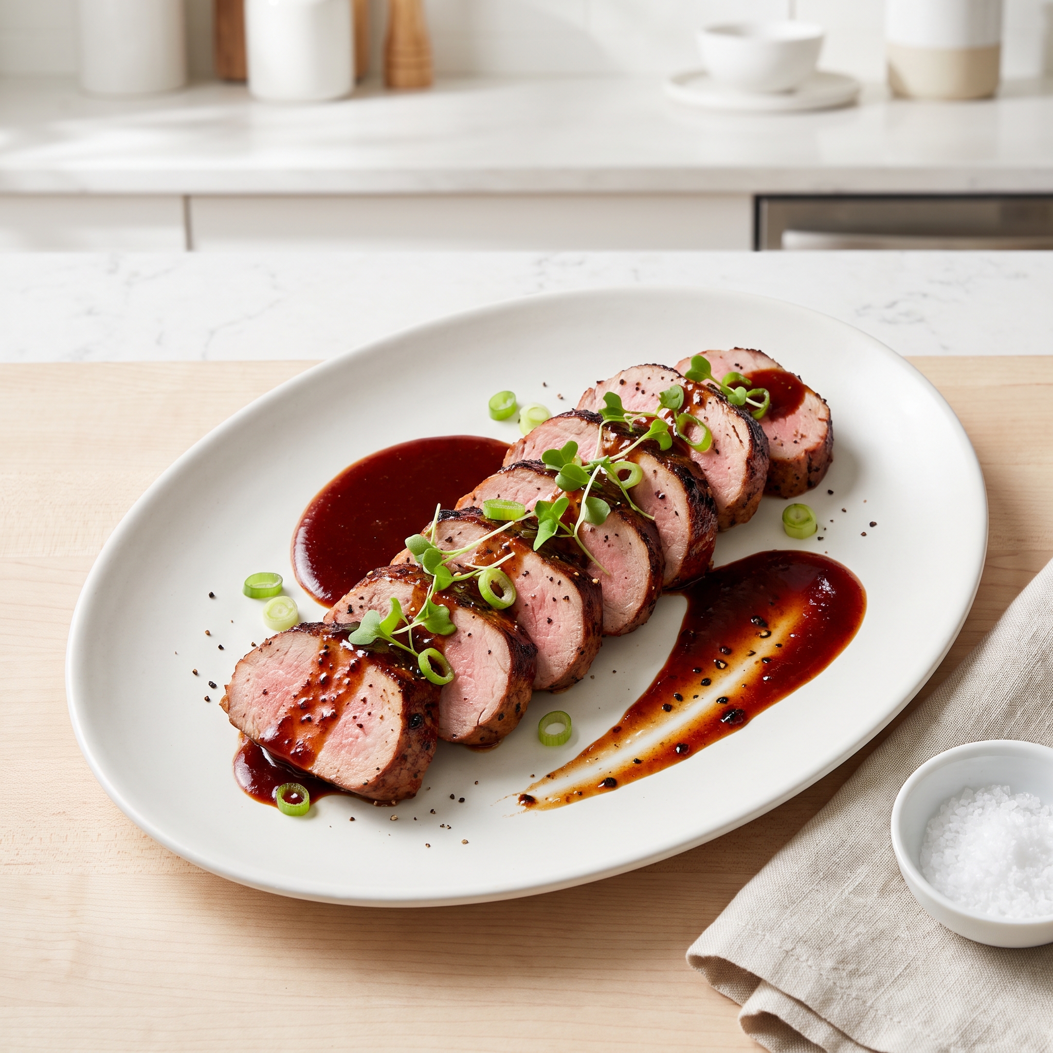 BBQ-Grilled Pork Tenderloin
