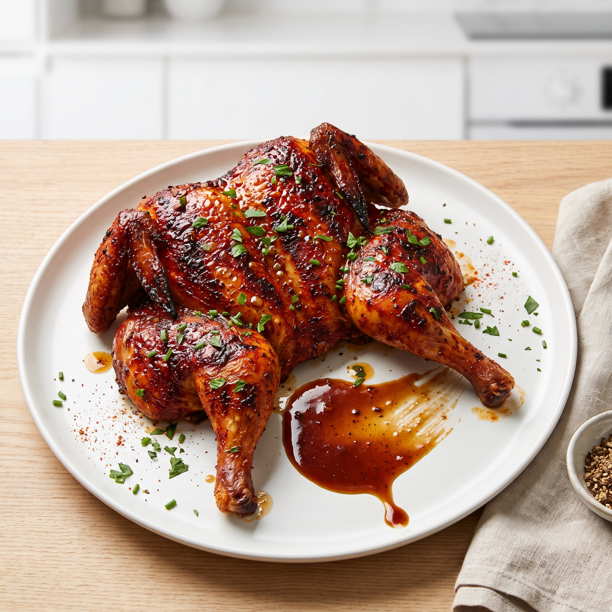 BBQ Spatchcock Chicken