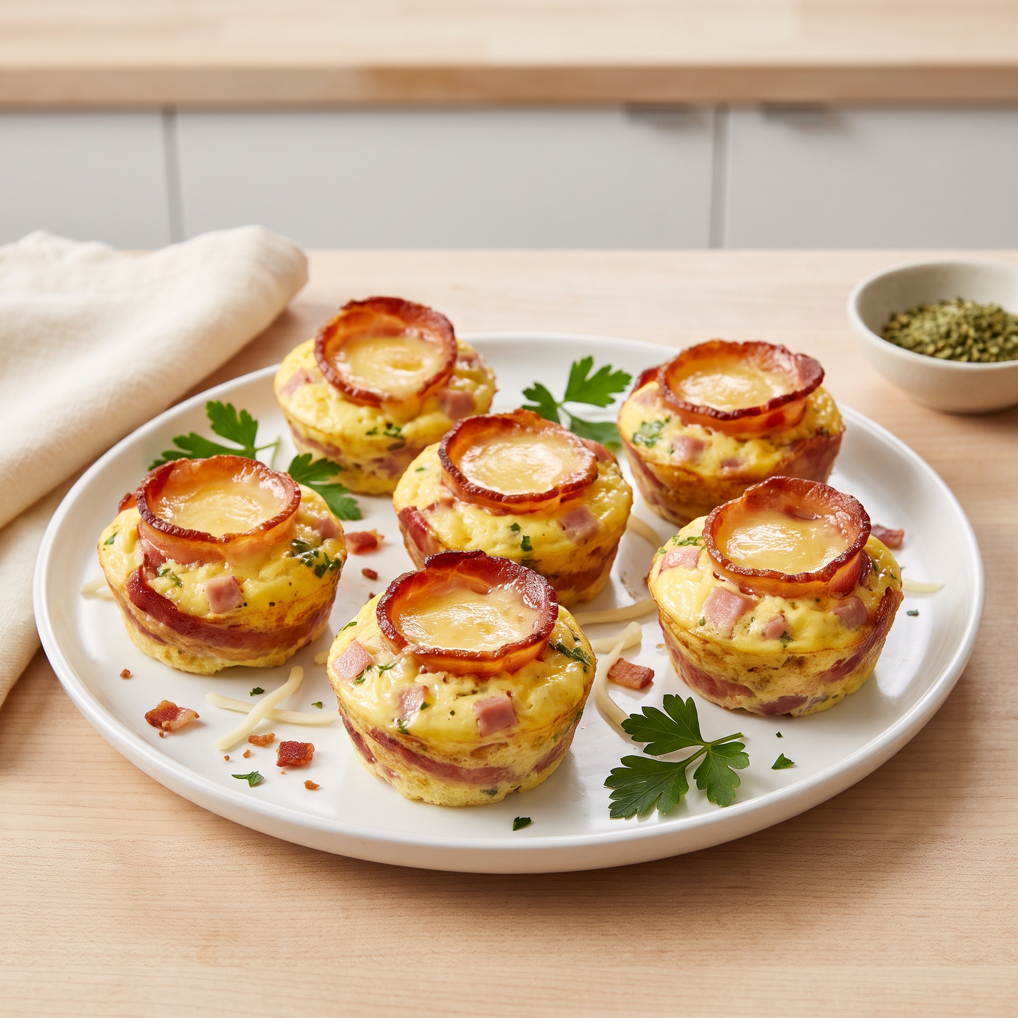Bacon-Wrapped Egg Muffin Cups