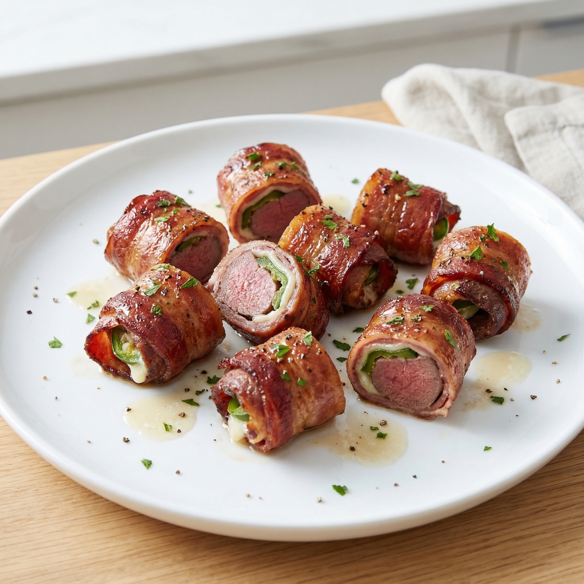 Bacon-Wrapped Venison Bites