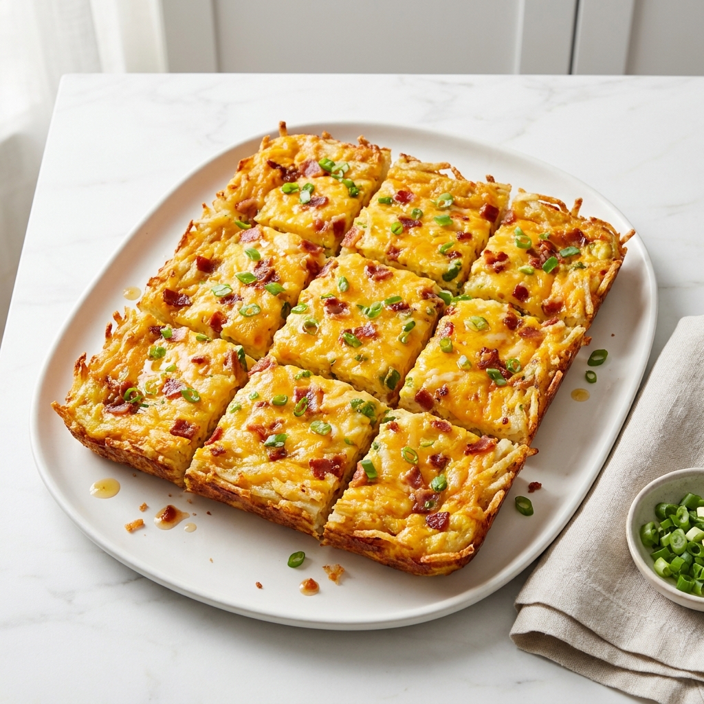 Bacon, Egg, and Hash Brown Breakfast Pie