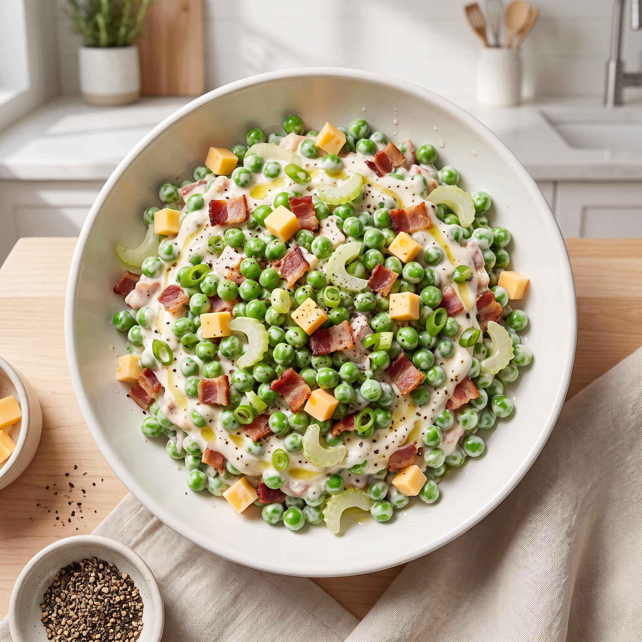 Bacon Pea Salad