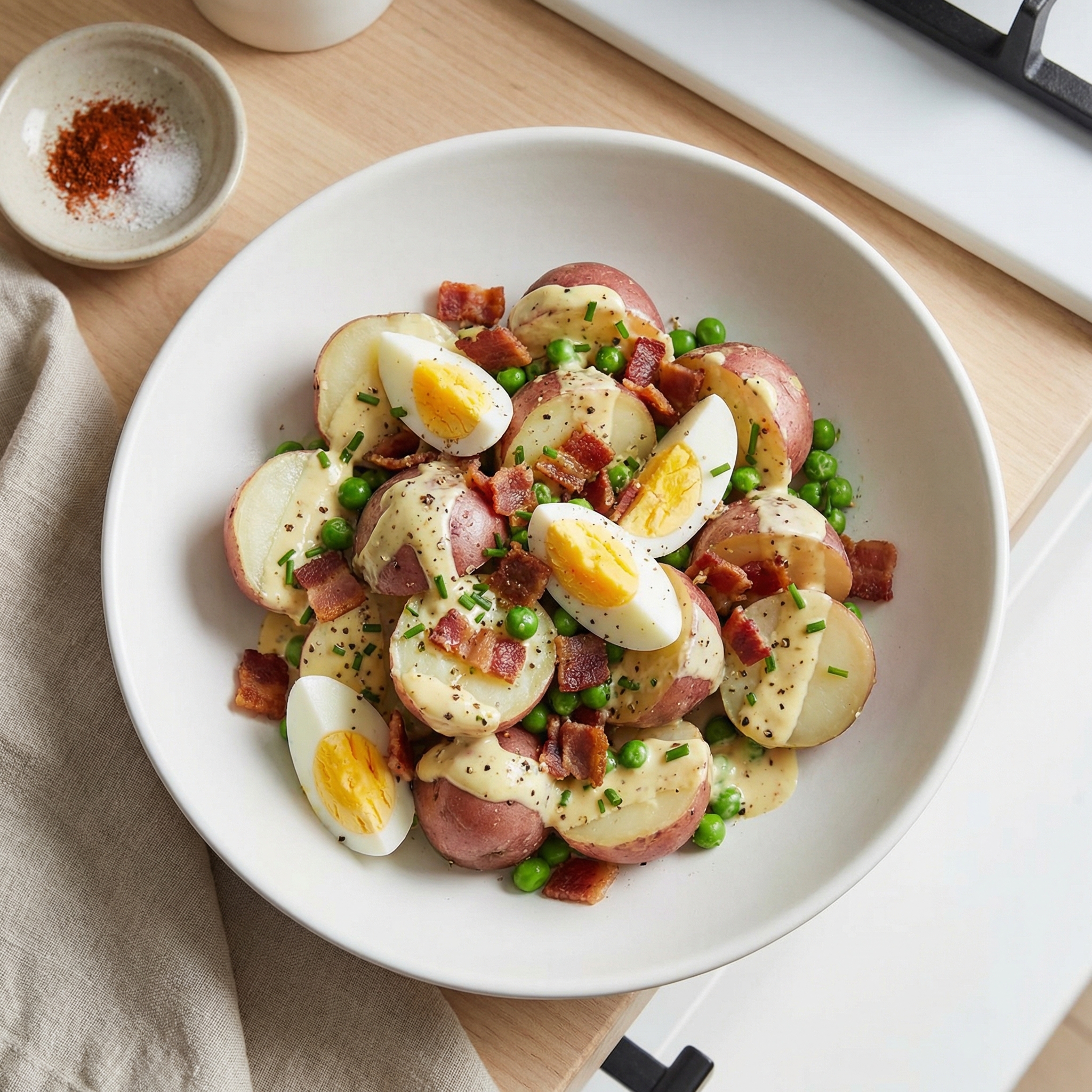 Bacon and Eggs Potato Salad