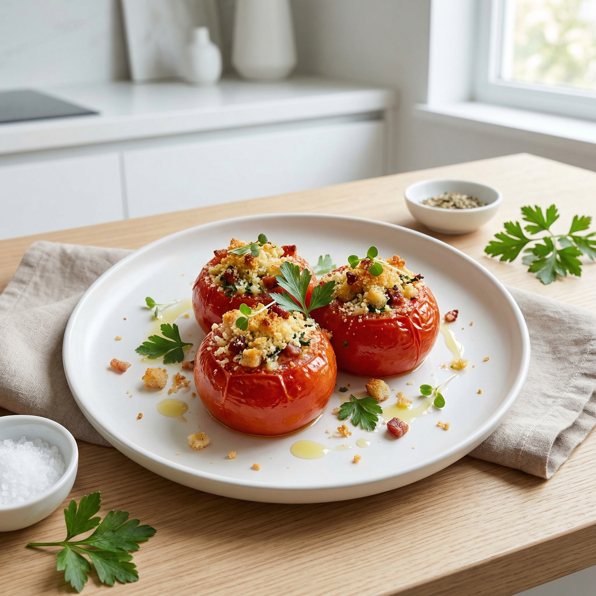 Baked Stuffed Tomatoes
