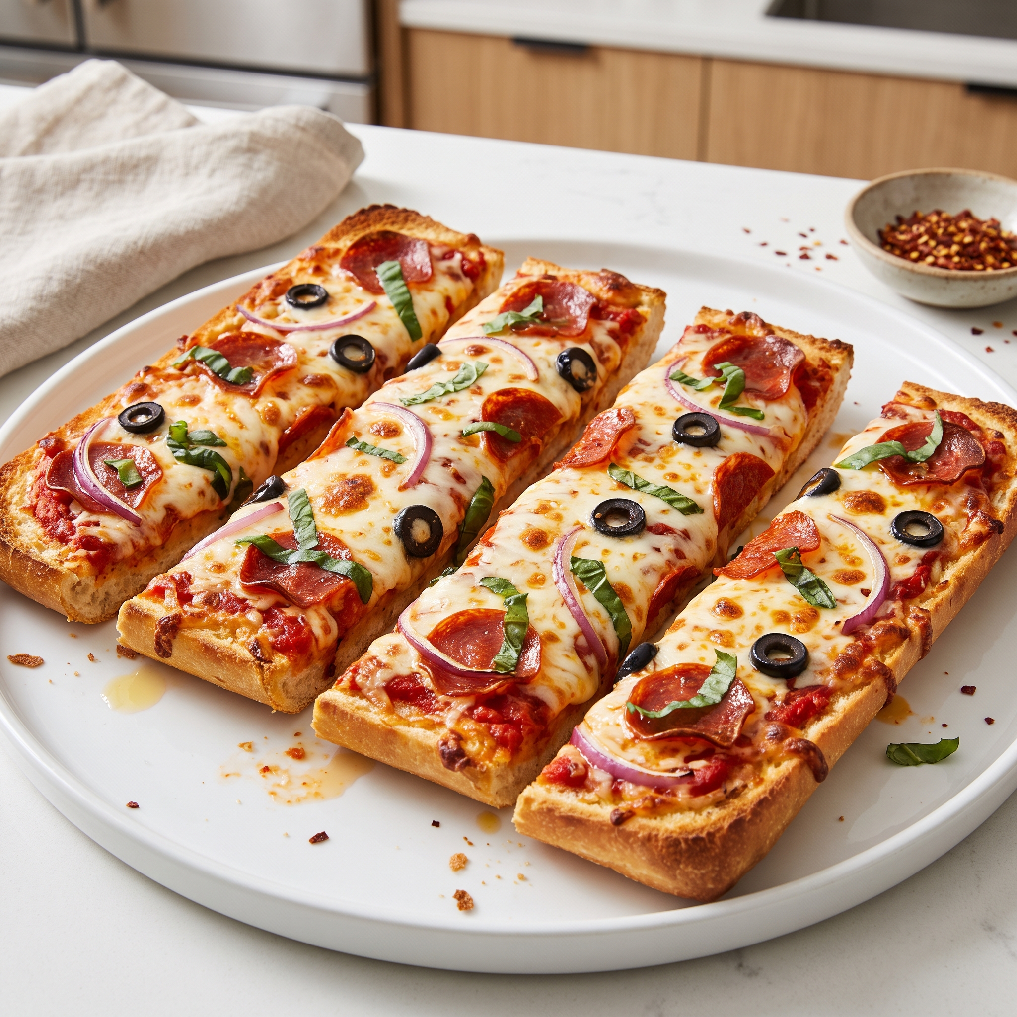 Baguette-Style Pizza