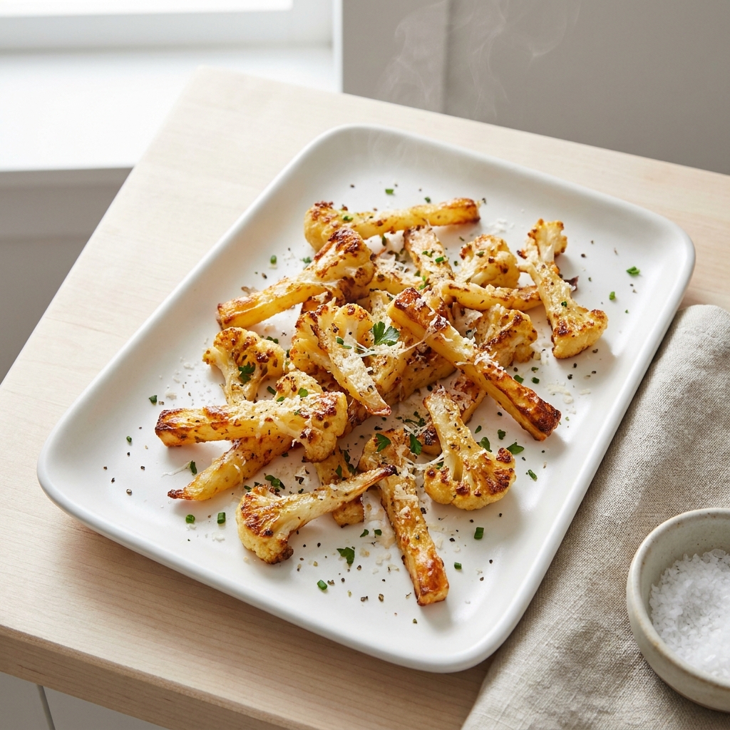 Baked Cauliflower Fries