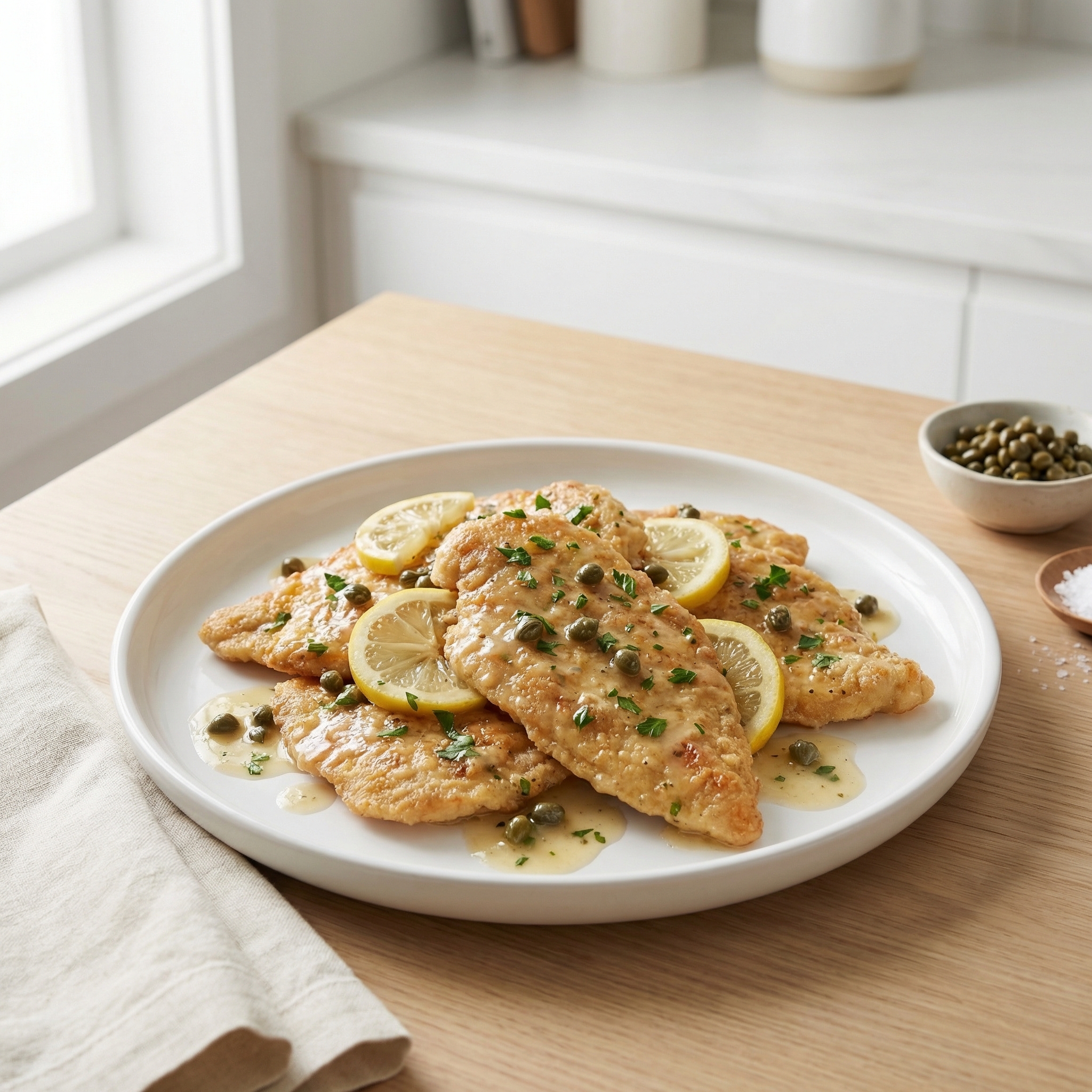 Baked Chicken Piccata