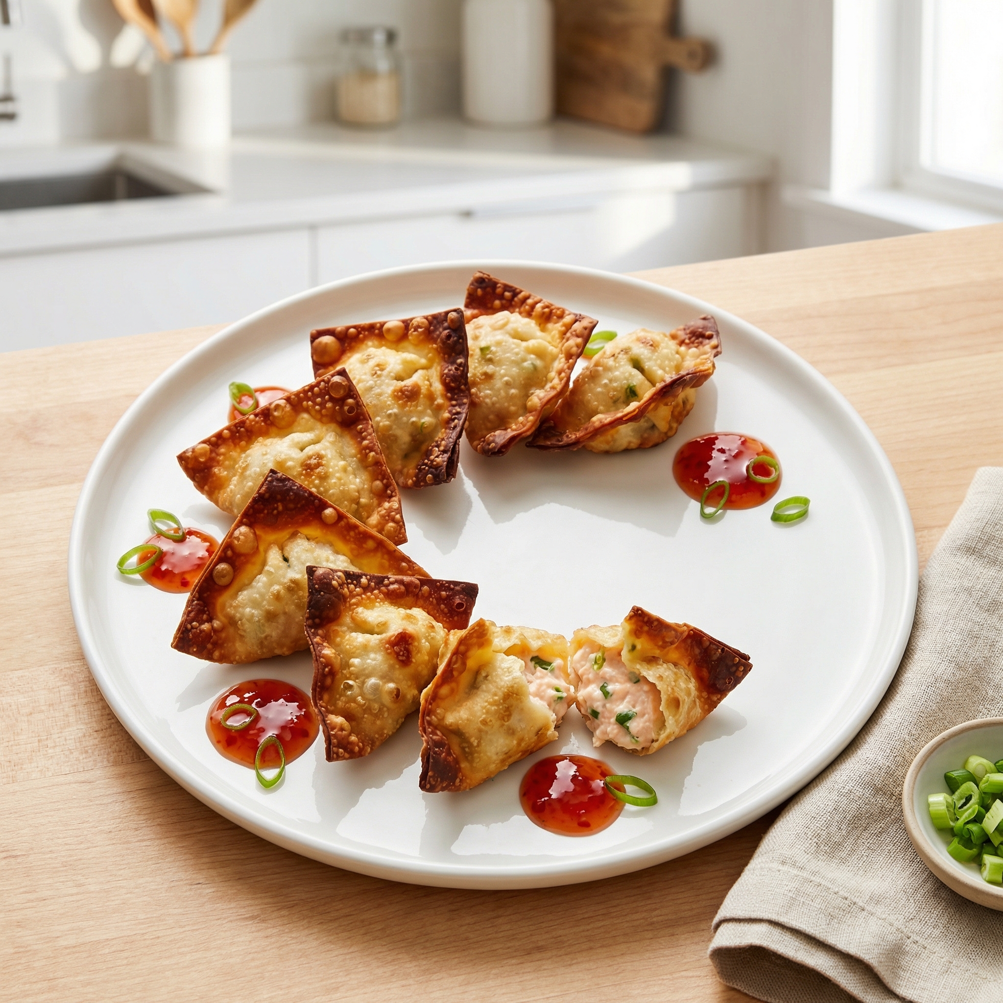 Baked Crab Rangoon (No-Fry Version)