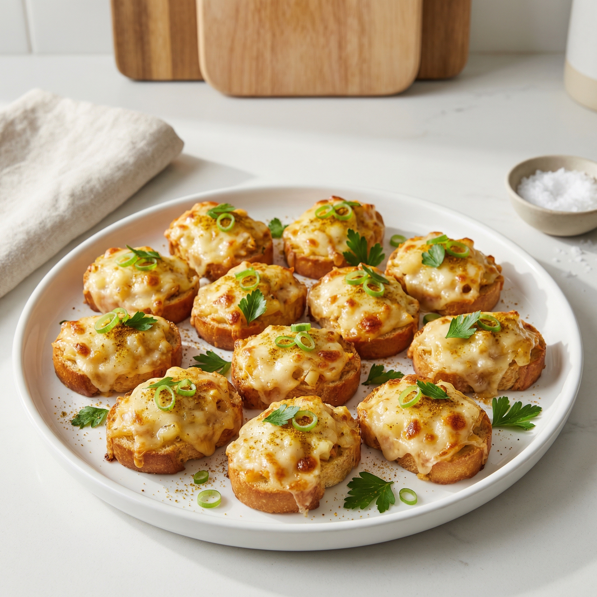 Crab Swiss Bites