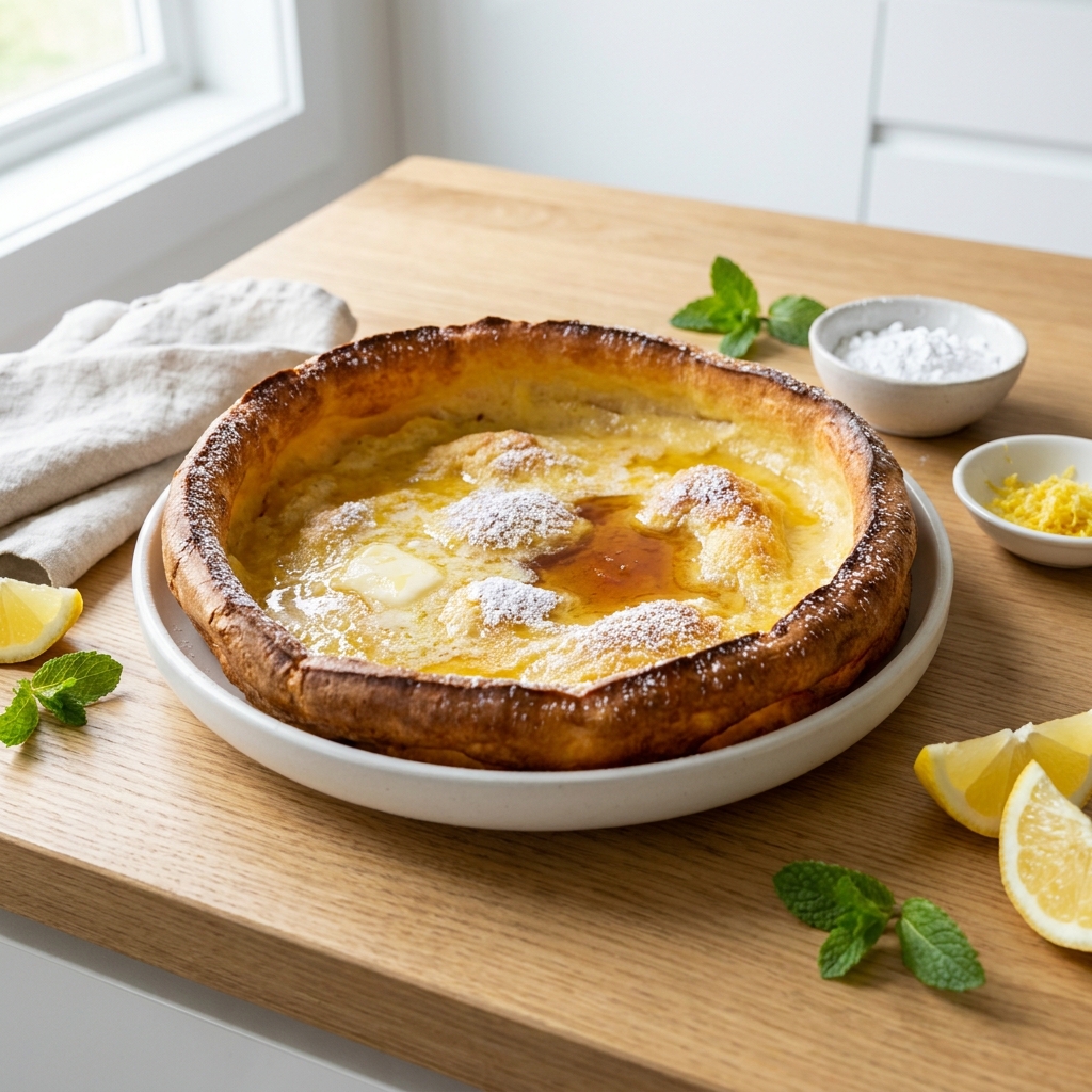 Baked German Puff Pancakes