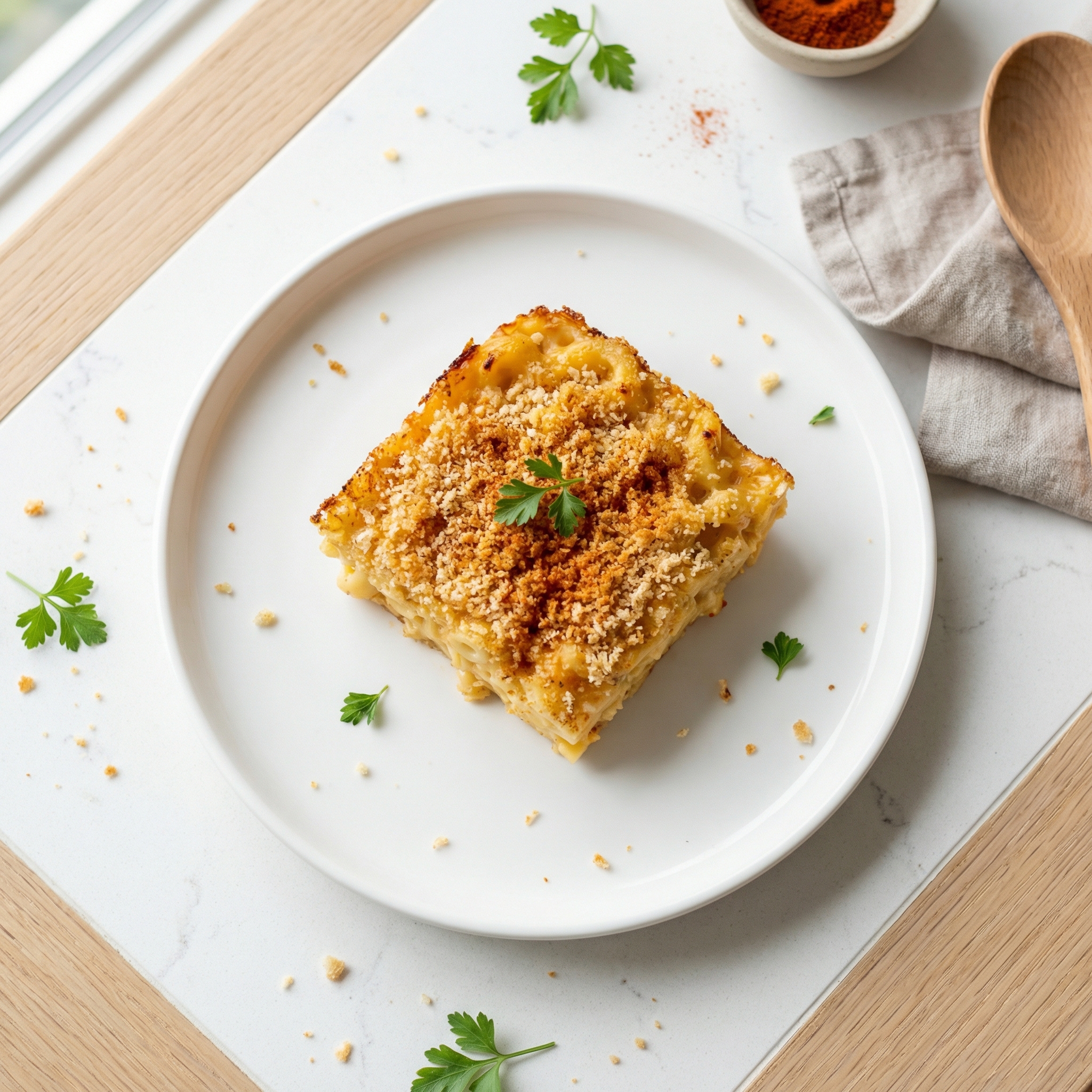 Baked Macaroni and Cheese from Scratch