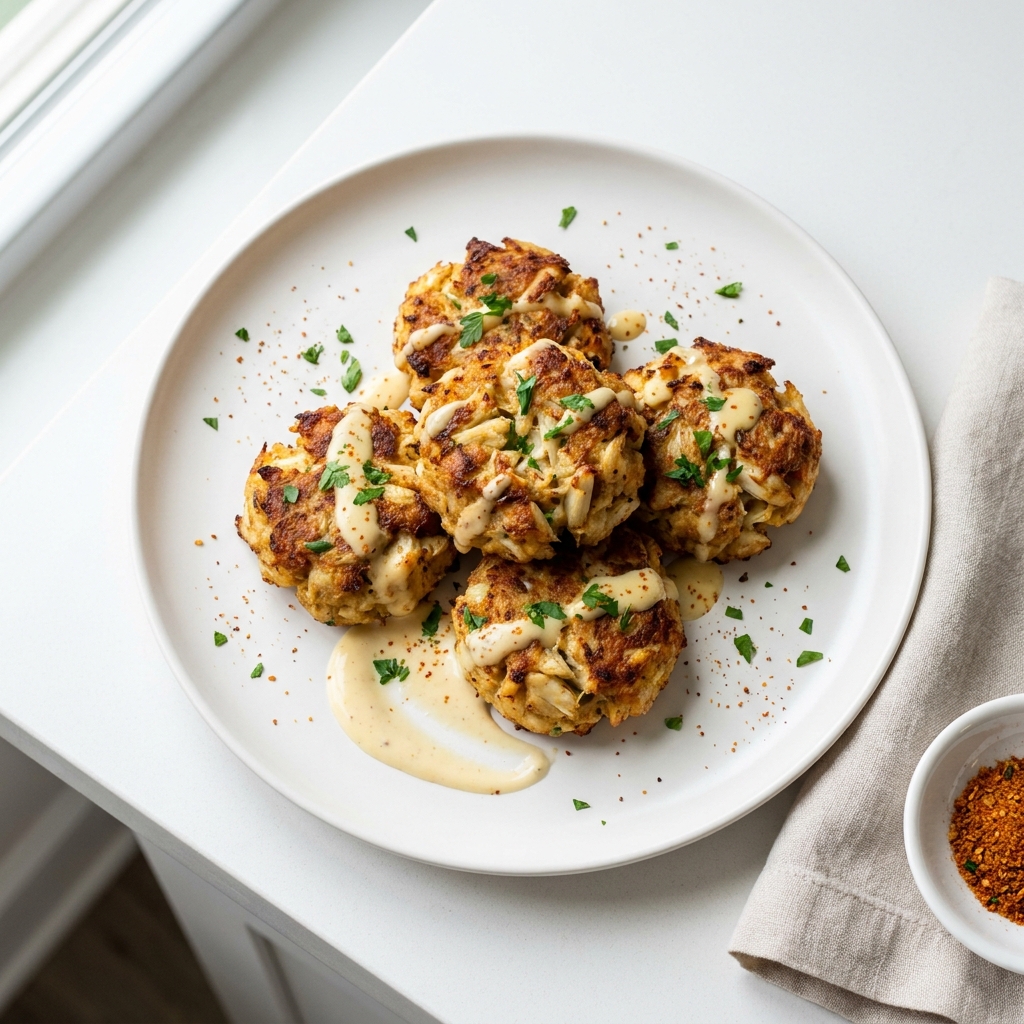 Baked Maryland Lump Crab Cakes