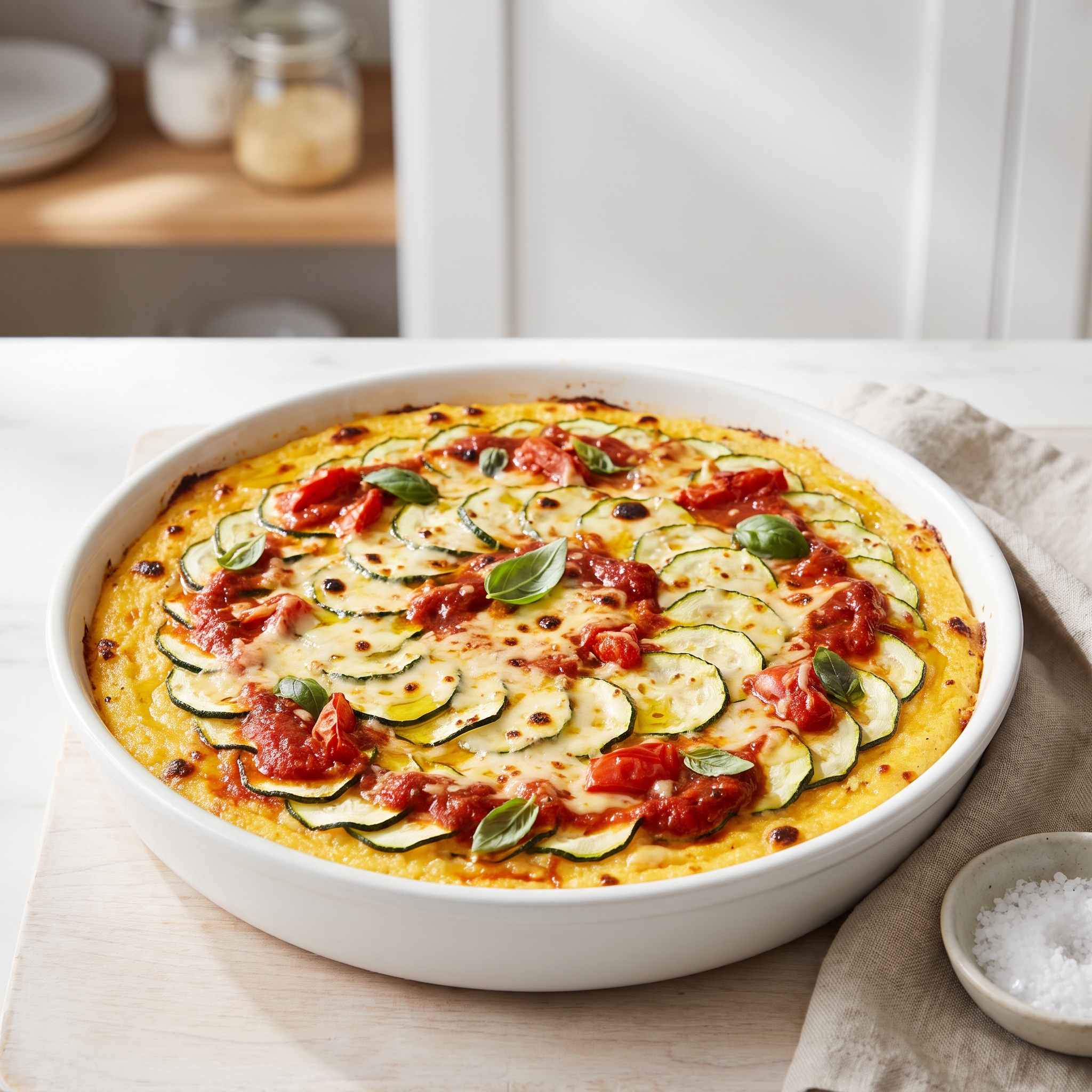 Baked Polenta Italian Casserole