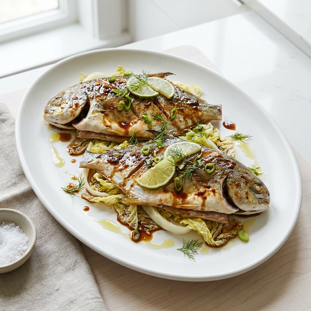 Baked Pompano
