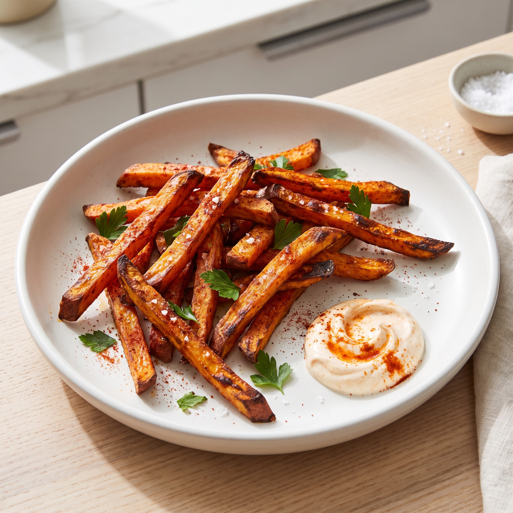 Baked Sweet Potato Sticks