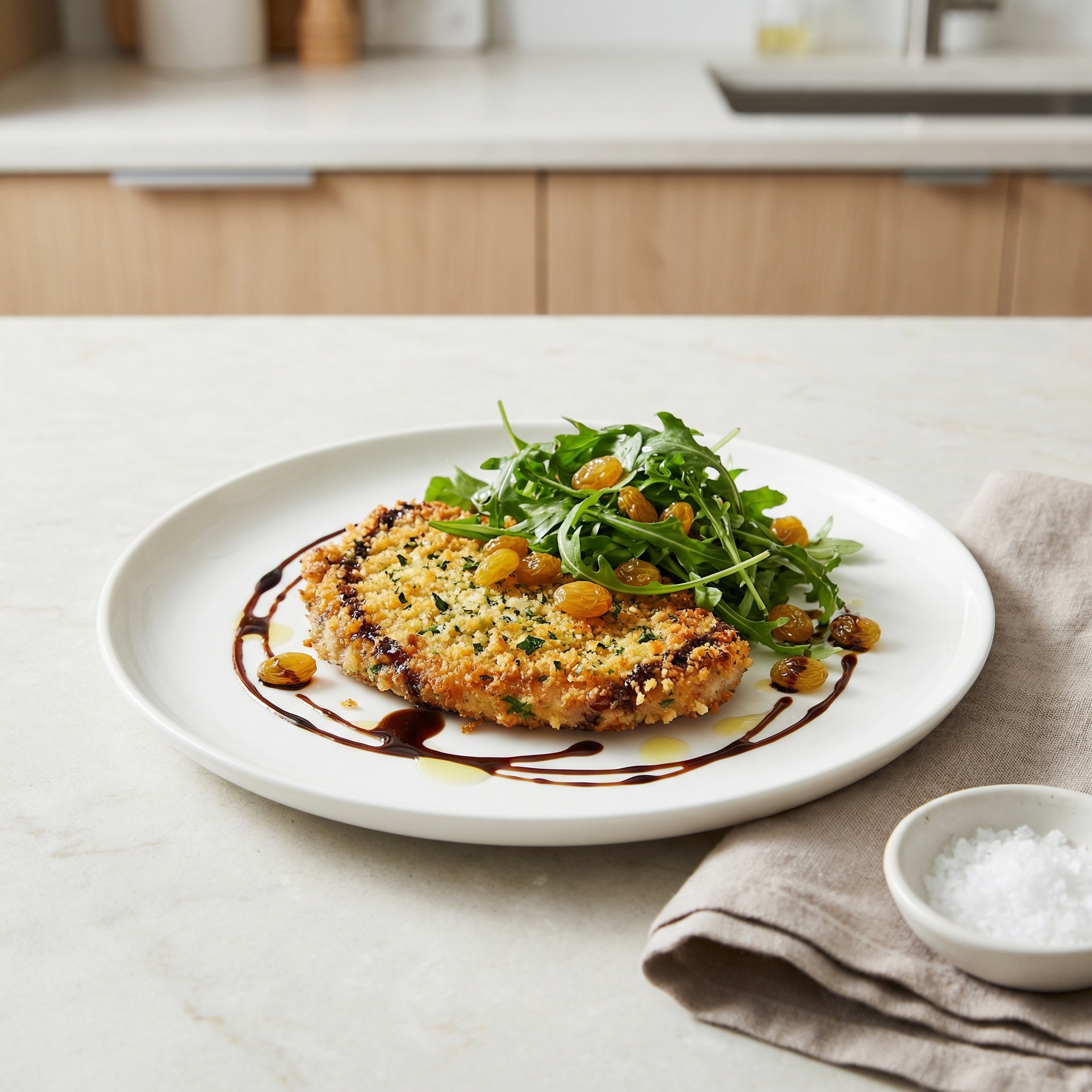 Baked Veal Milanese