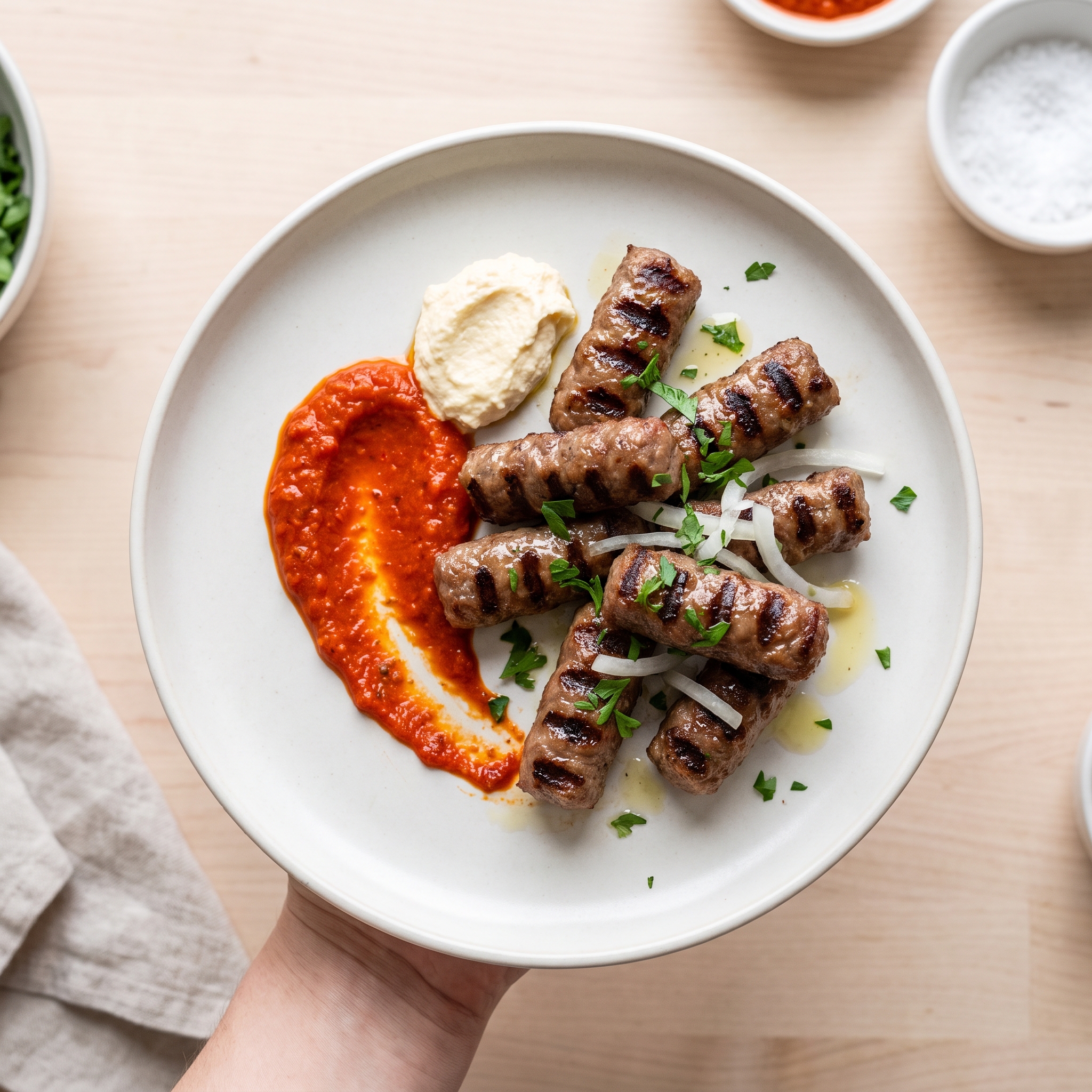 Balkan-Style Croatian Ćevapi