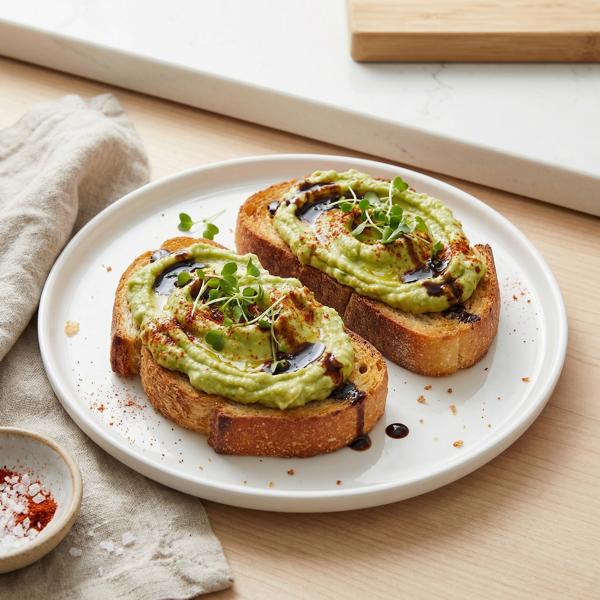 Balsamic Avocado Toast