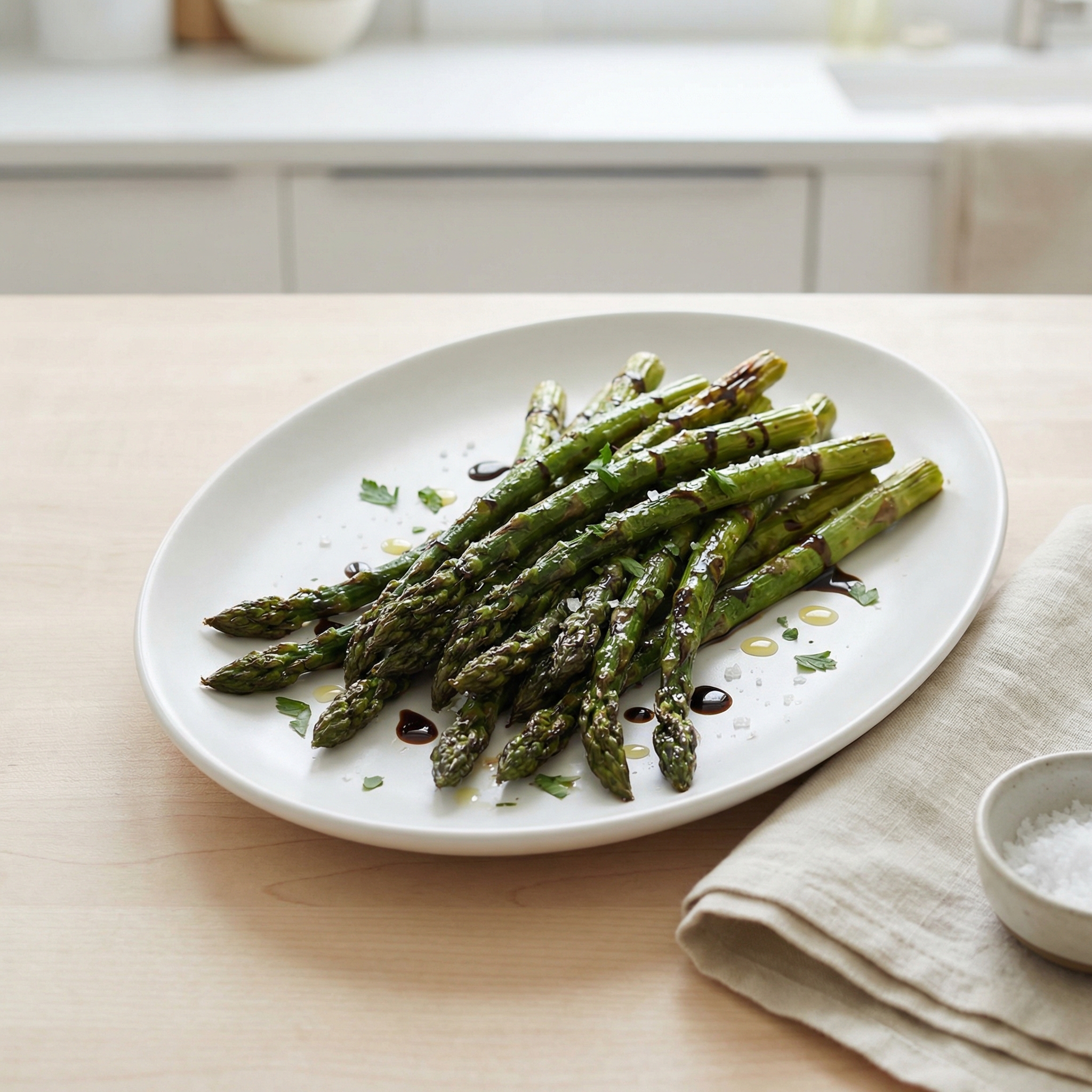 Roasted Asparagus with Balsamic Vinegar
