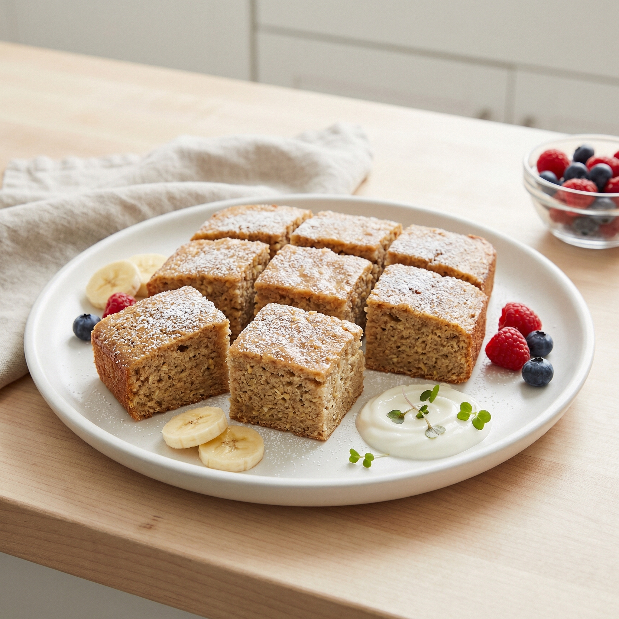 Banana-Oatmeal Cake (Screwed-Up Mother's Day Cake)