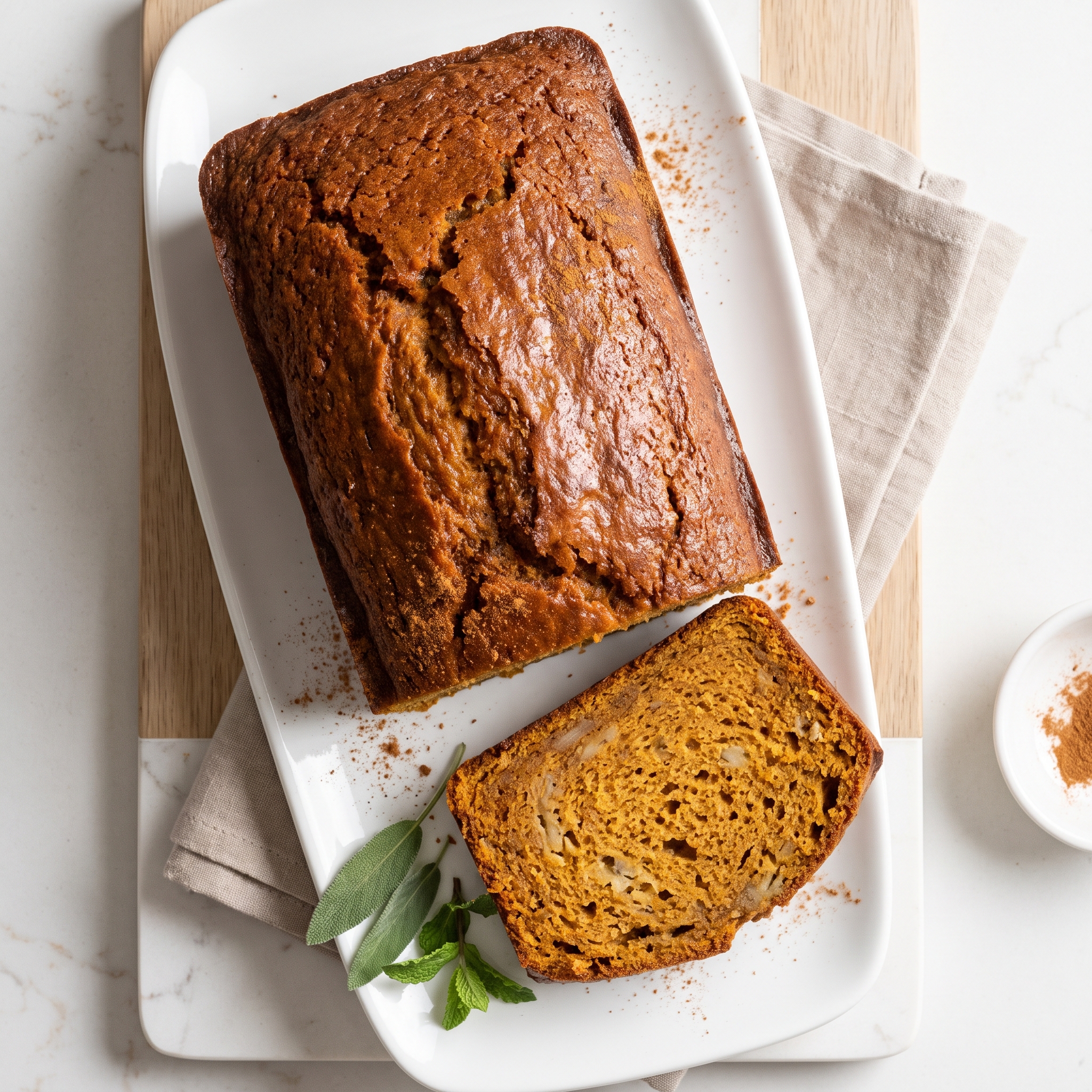 Banana Pumpkin Loaf
