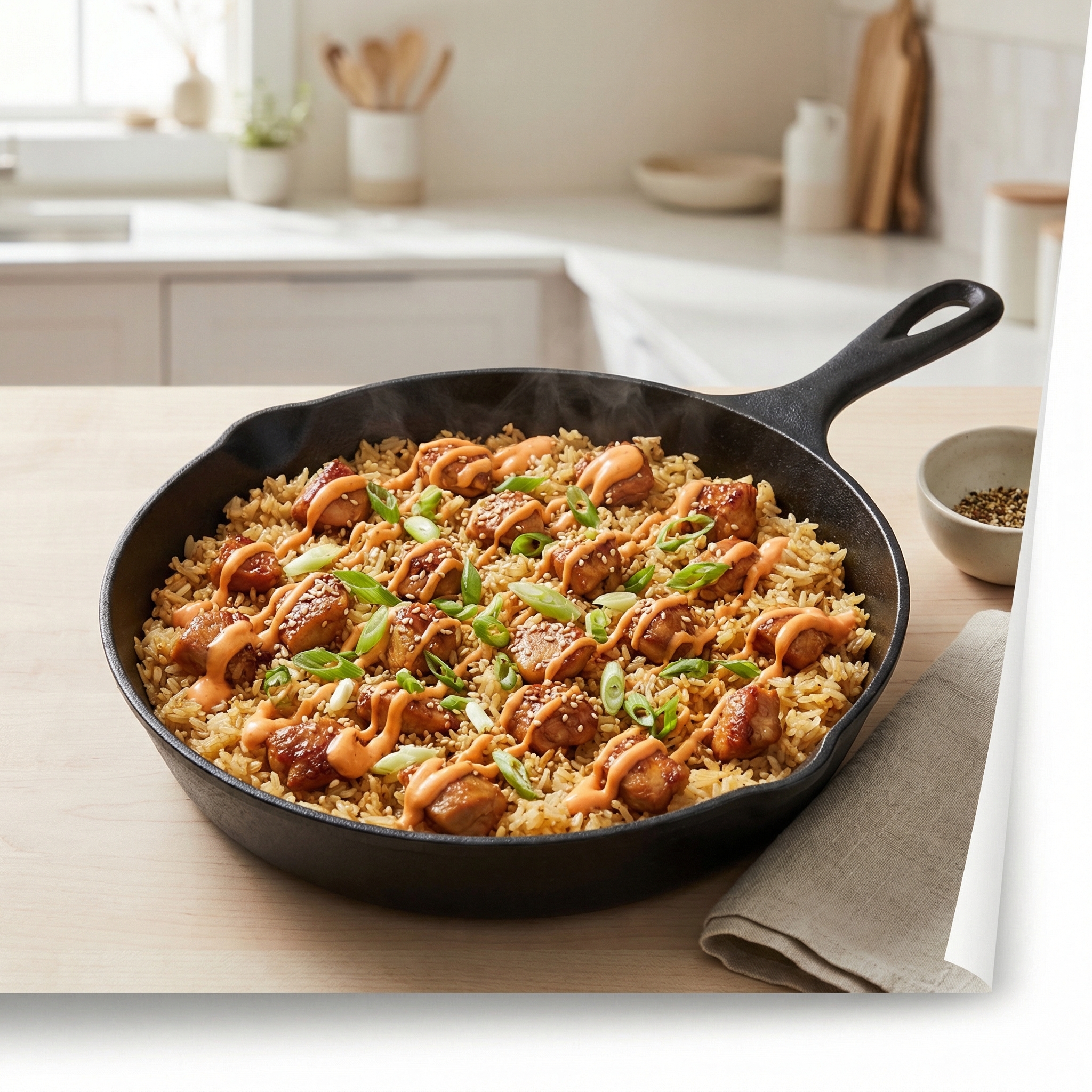 This Bang Bang Chicken Casserole Is Here to Level Up Your Weeknight Dinner Routine