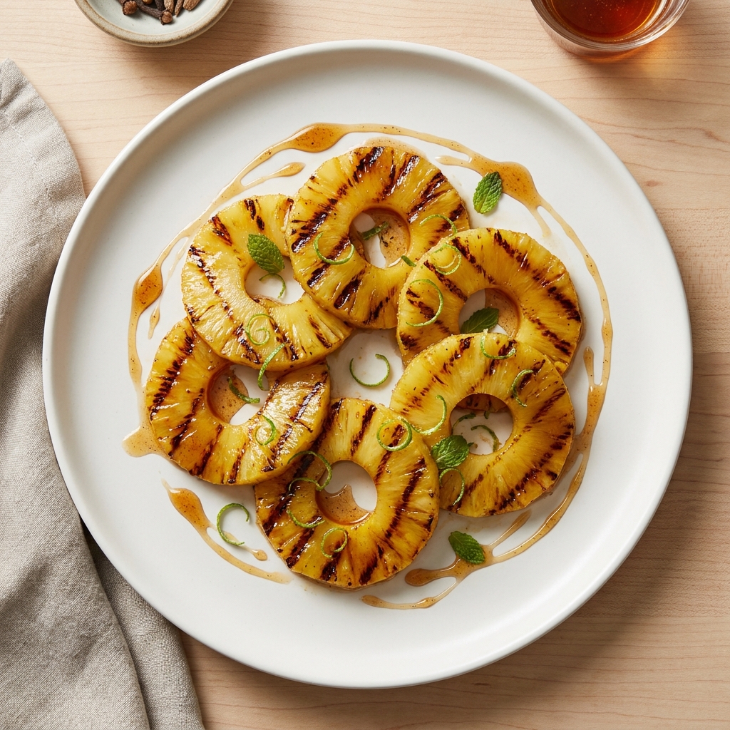 Barbequed Pineapple