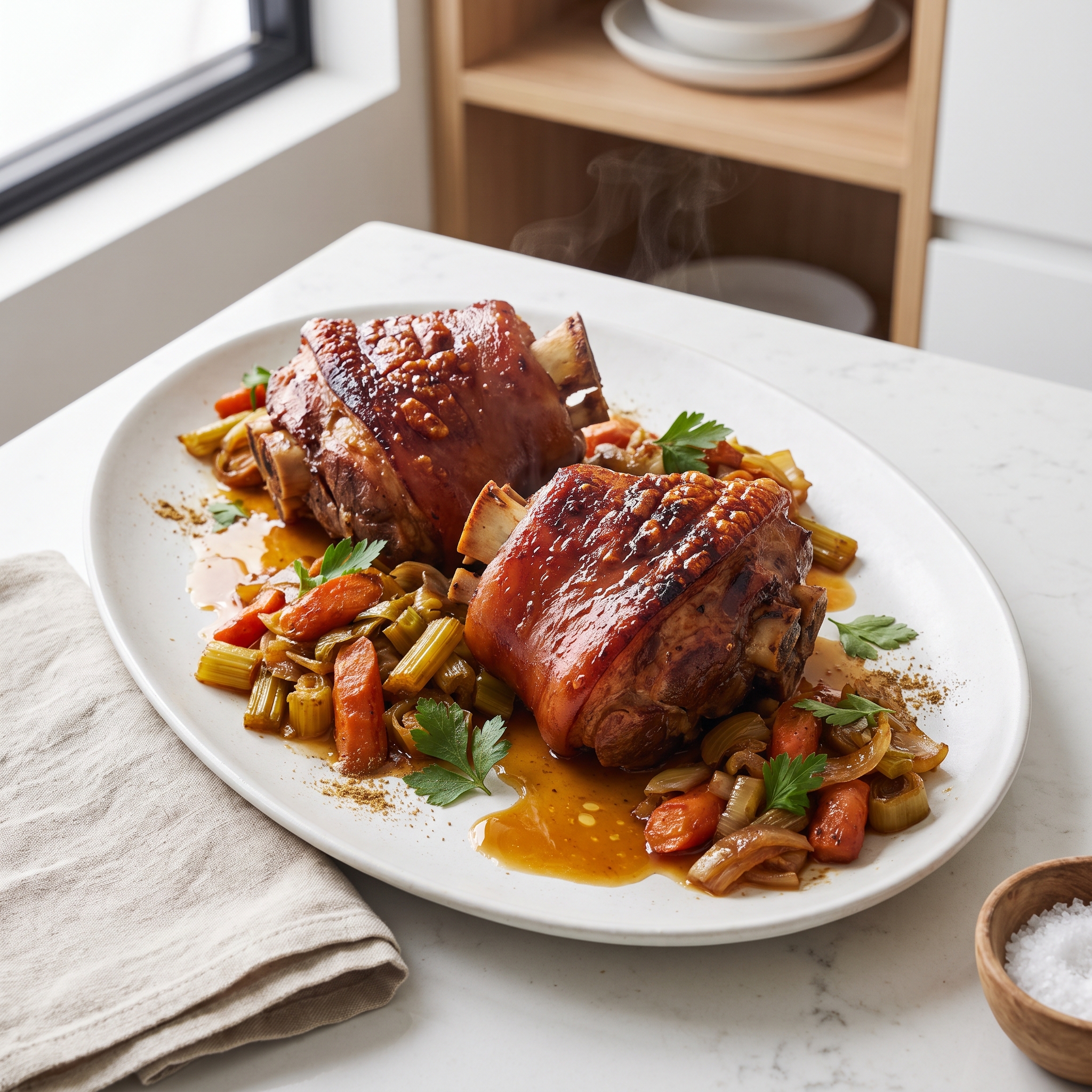 Bavarian Pork Knuckles (Schweinshaxe)